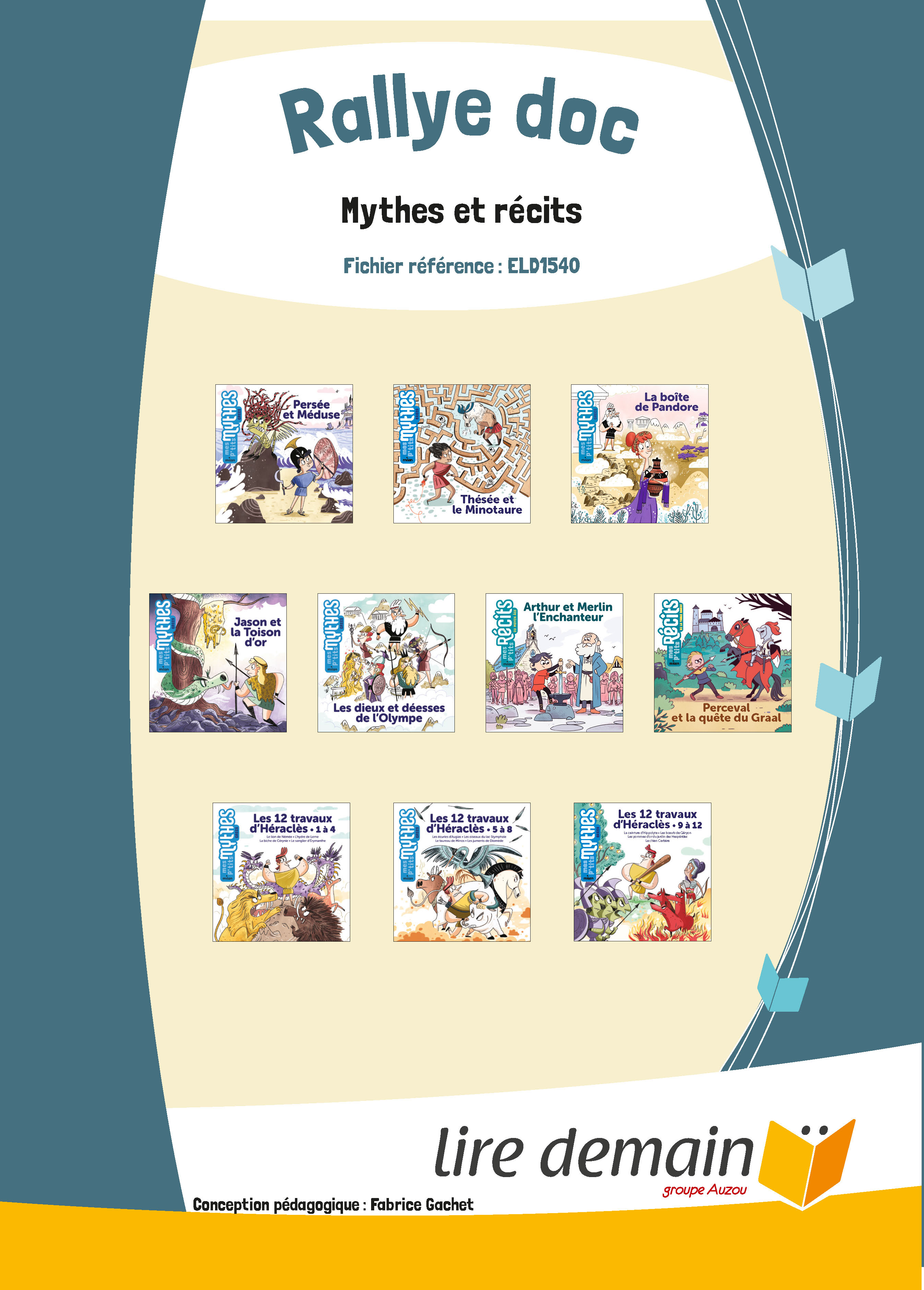 RALLYE LECTURE - MYTHES ET RECITS (FICHIER SEUL)