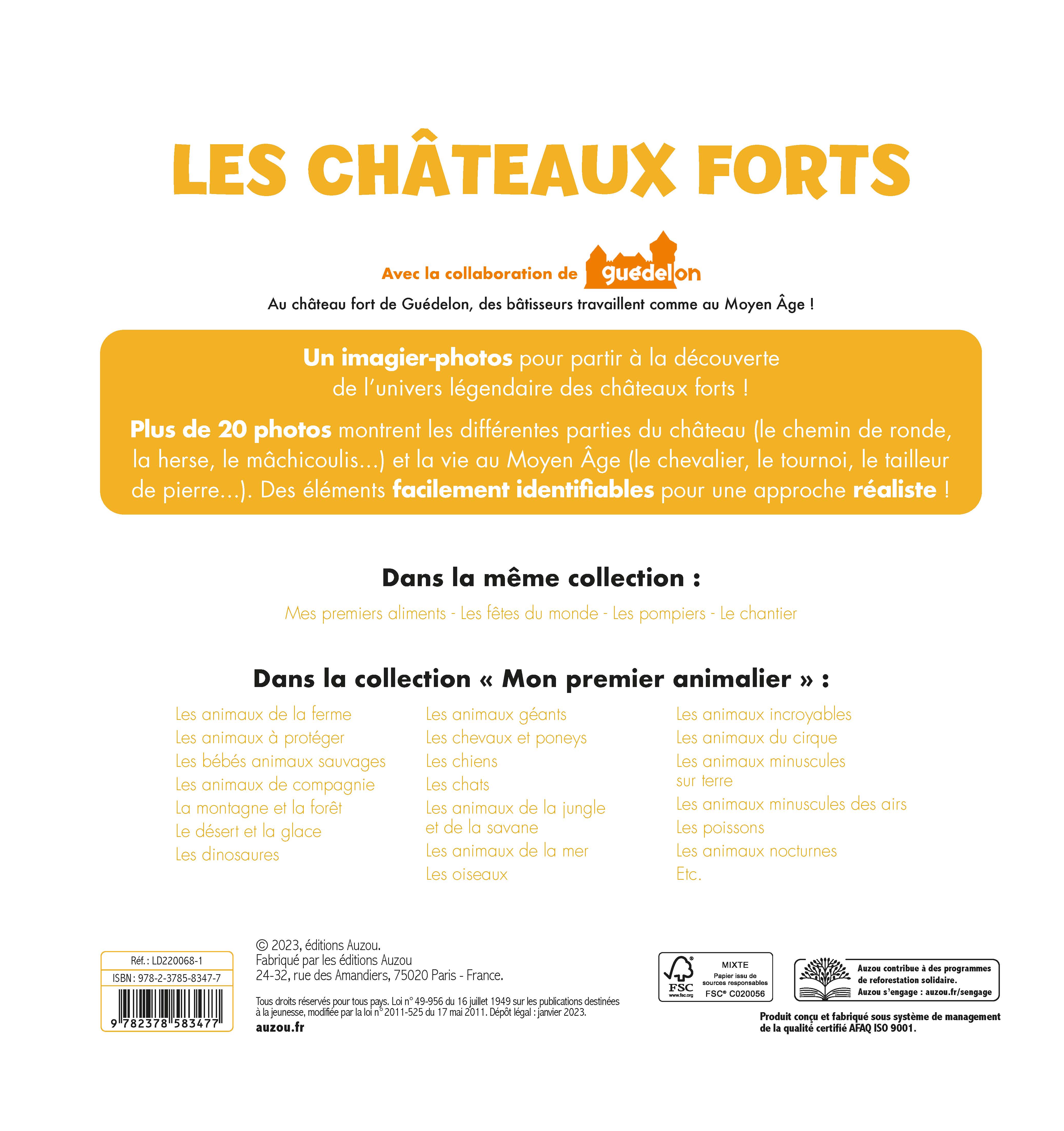 LES CHATEAUX FORTS (AVEC AUTOCOLLANTS)