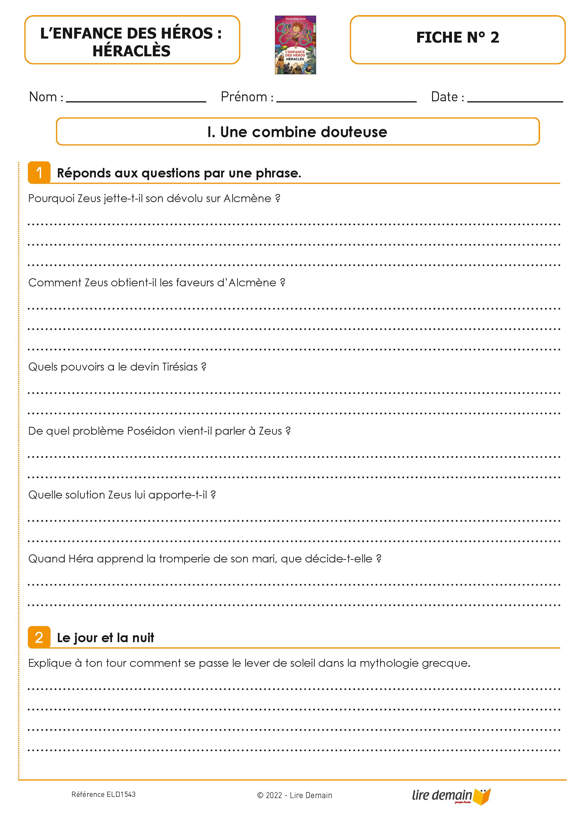 RALLYE LECTURE - 100% MYTHOLOGIE