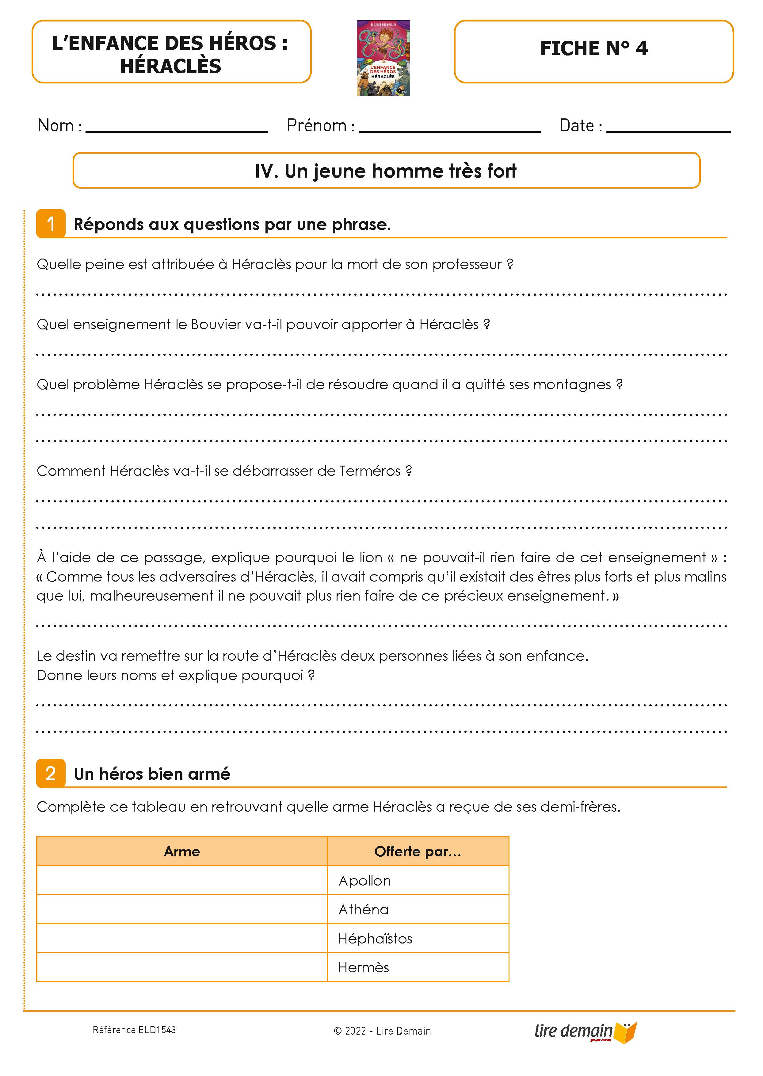 RALLYE LECTURE - 100% MYTHOLOGIE