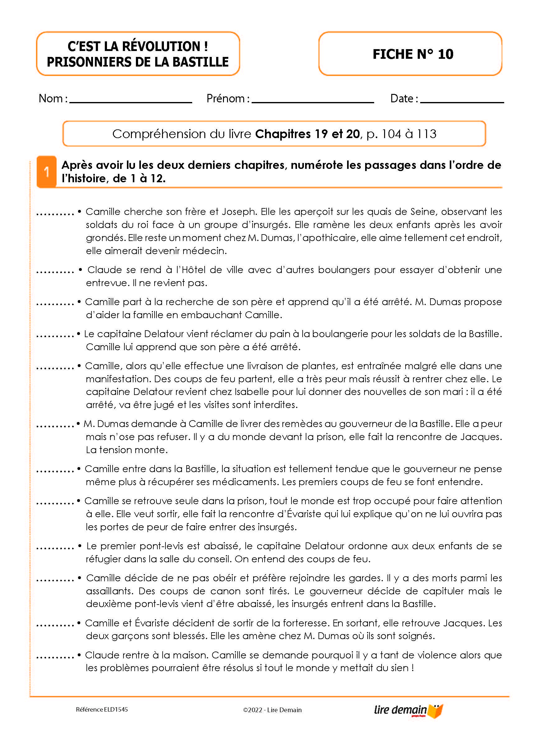 LECTURE SUIVIE - C