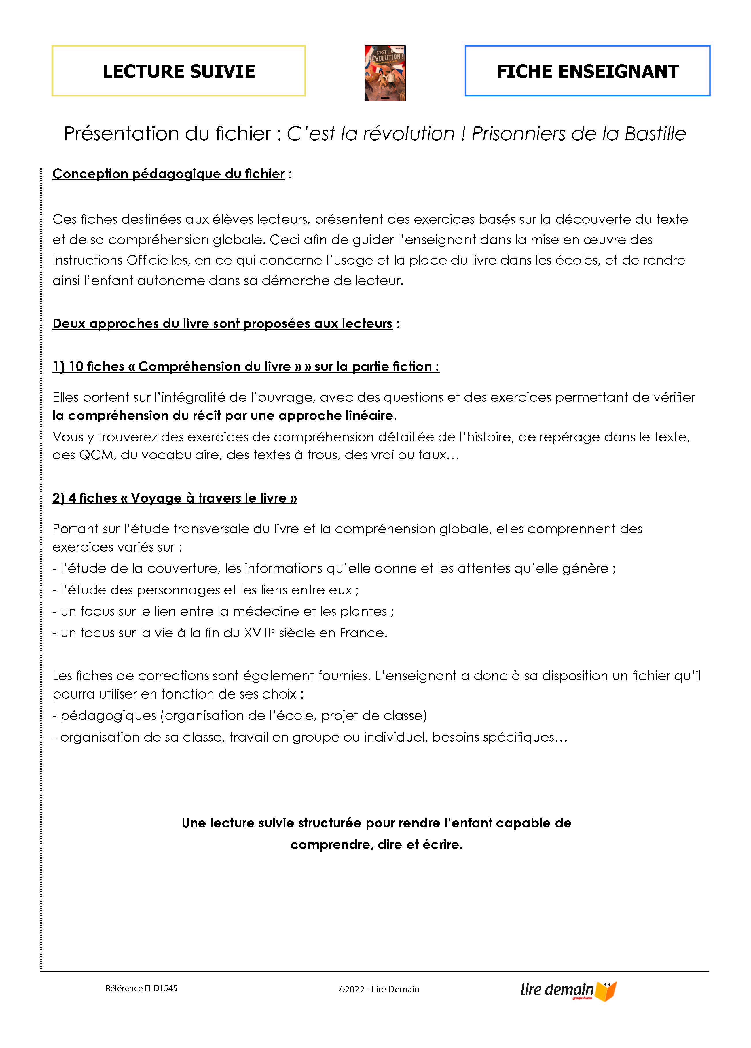 LECTURE SUIVIE - C