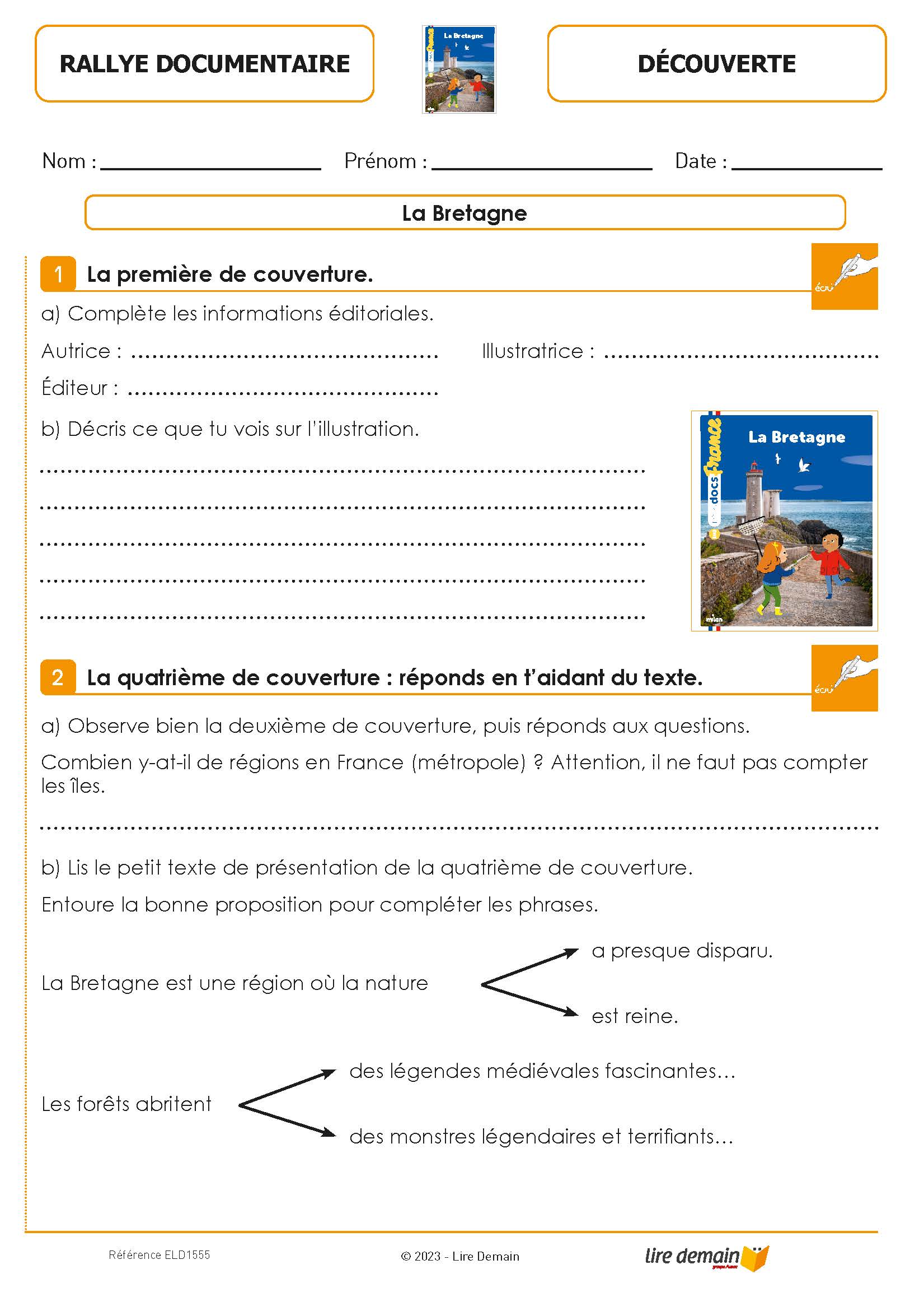 RALLYE DOC - MES DOCS FRANCE