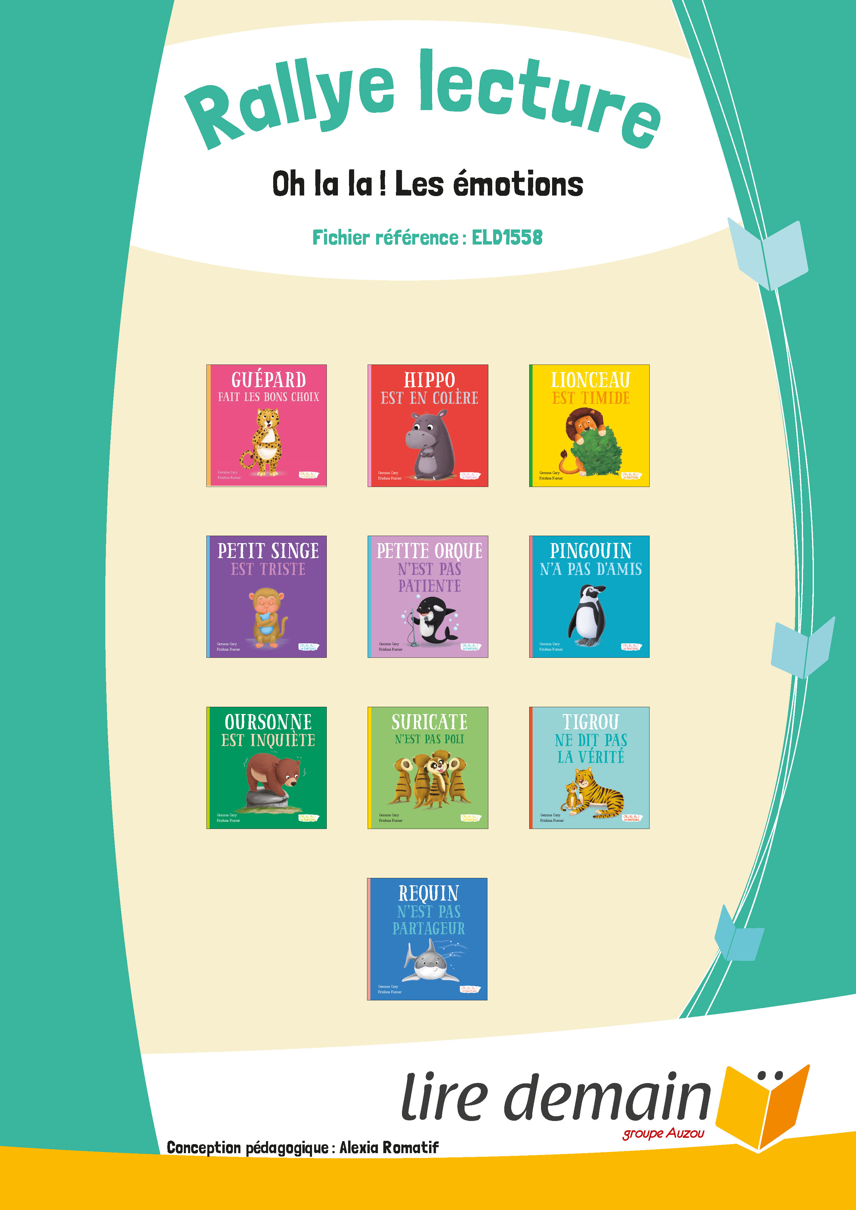 RALLYE LECTURE - OH LA LA LES EMOTIONS (FICHIER SEUL)