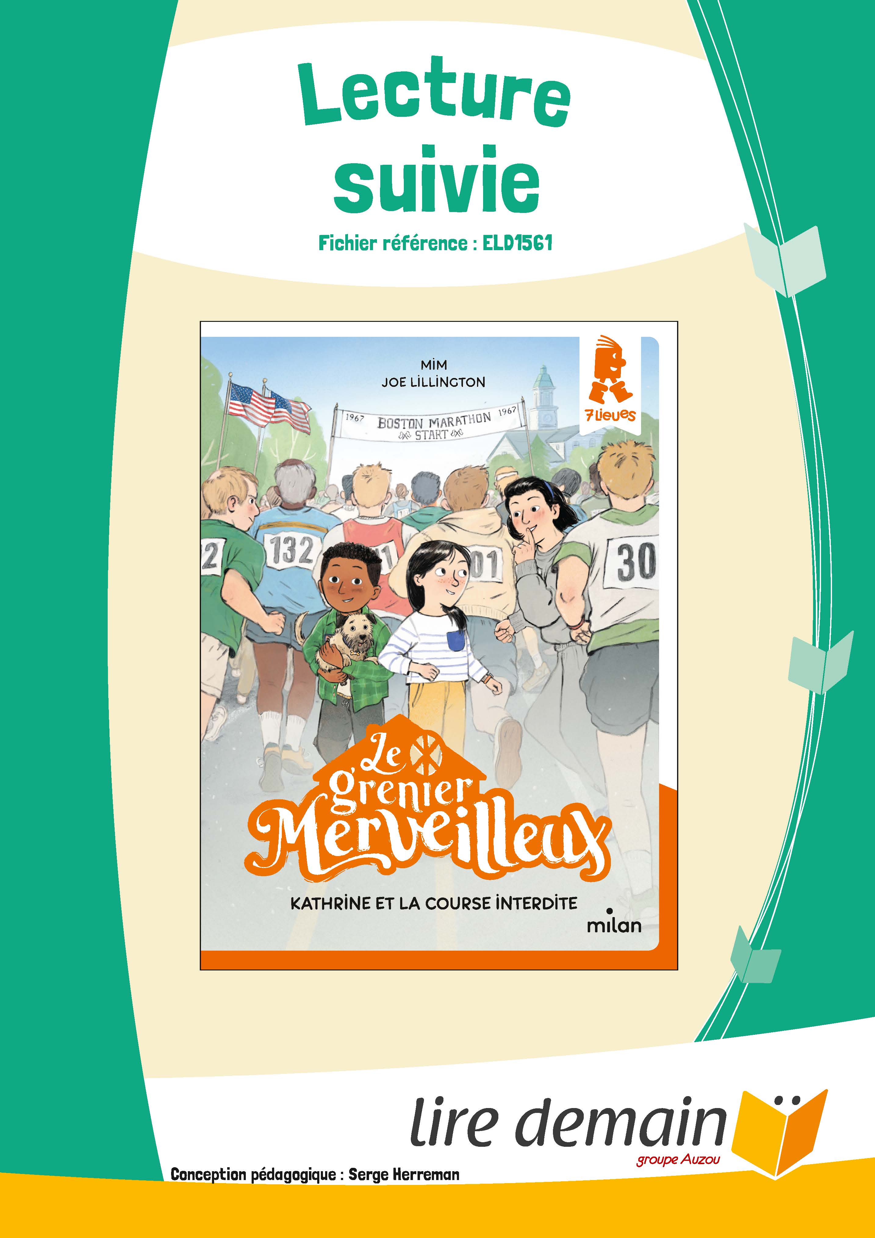 LECTURE SUIVIE - KATHRINE ET LA COURSE INTERDITE (FICHIER SEUL)