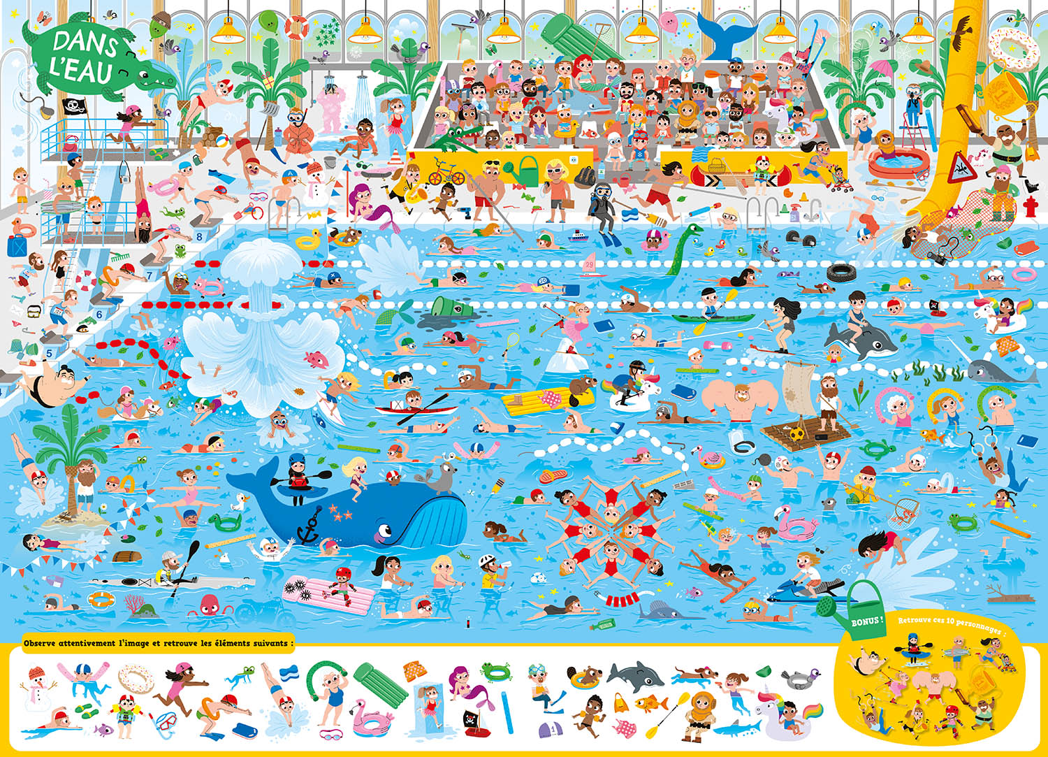 CHERCHE ET TROUVE GEANT - EN AVANT LA MUSIQUE/VIVE LE SPORT !