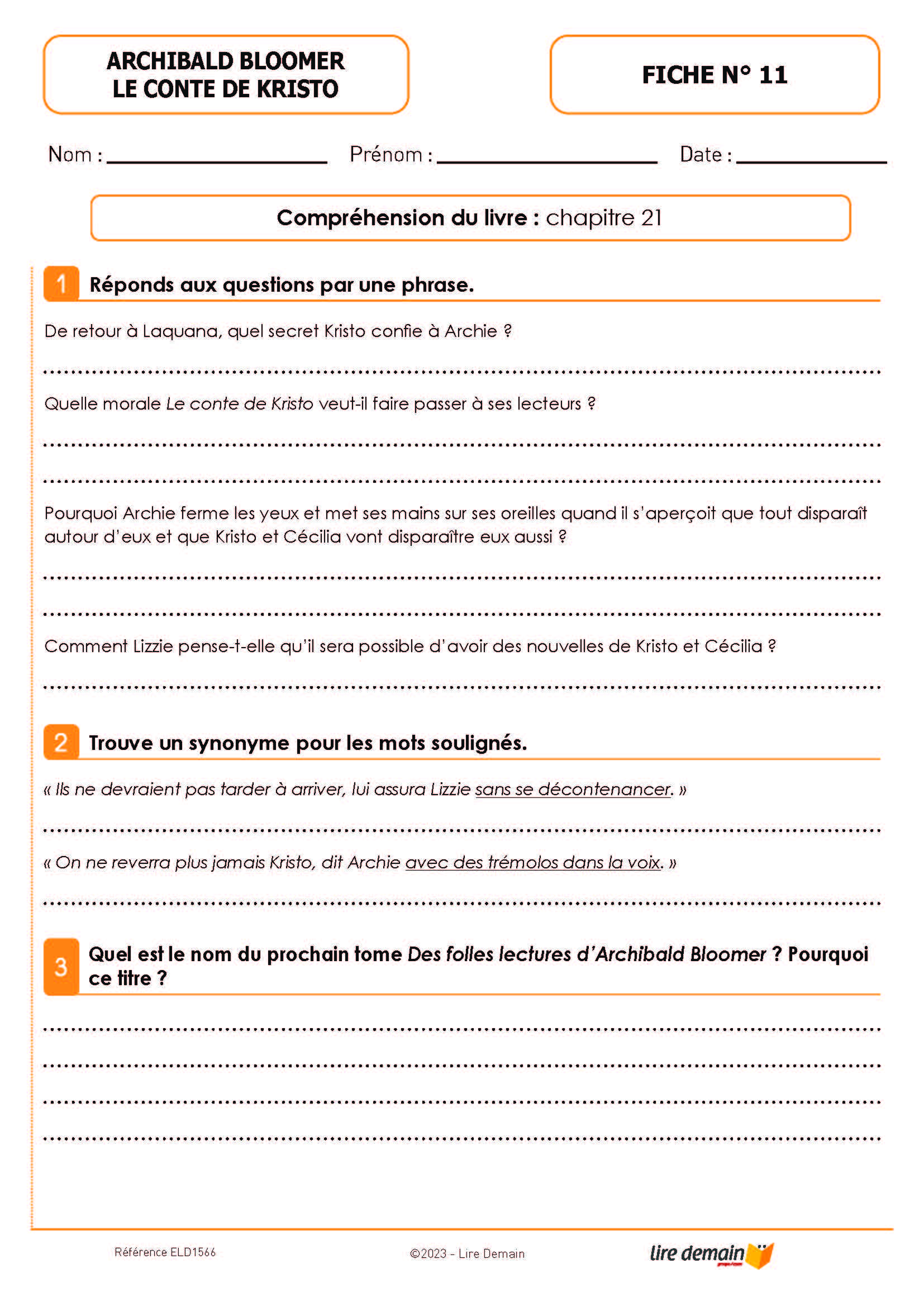 LECTURE SUIVIE - LES FOLLES LECTURES D