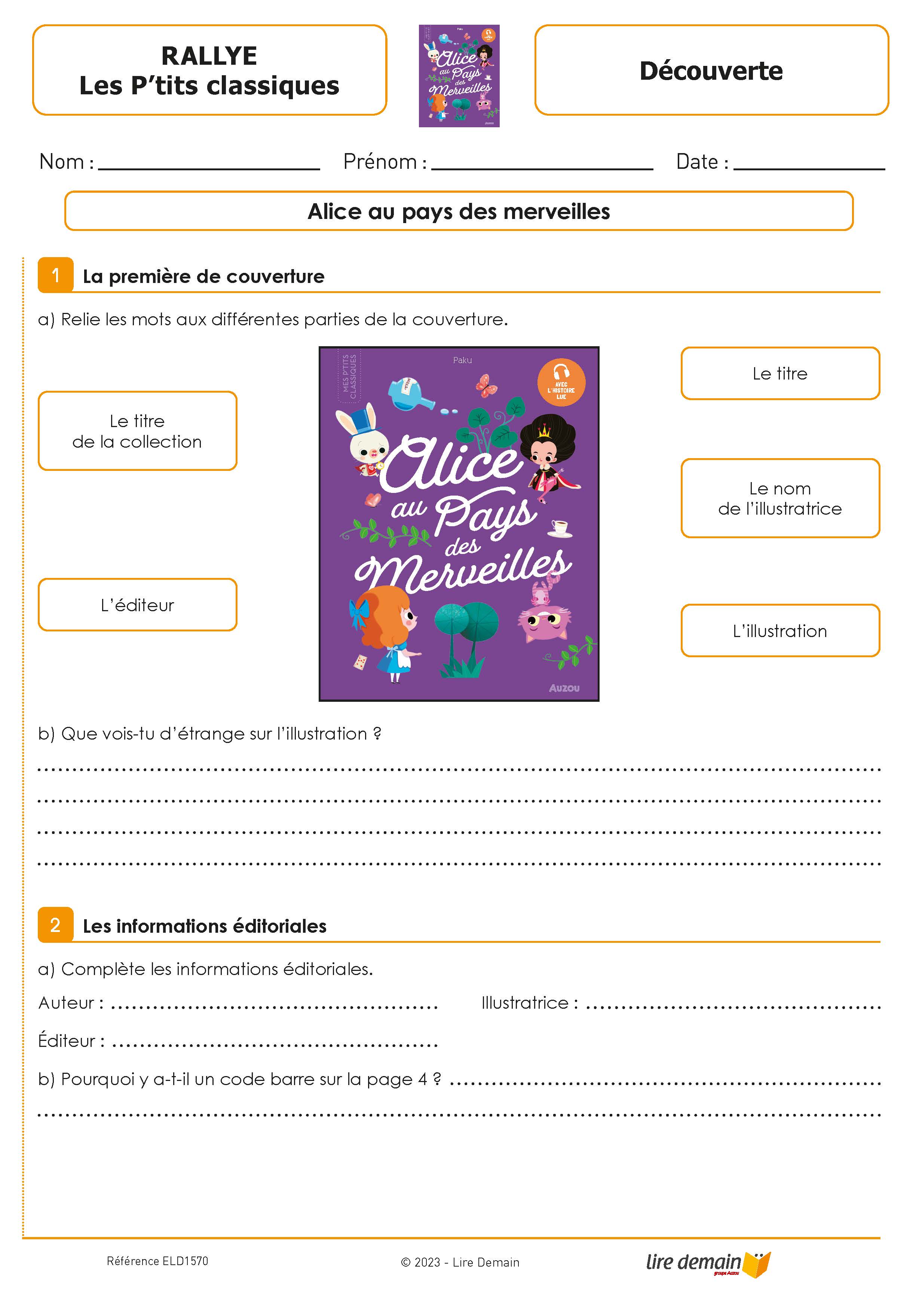 RALLYE LECTURE - LES P