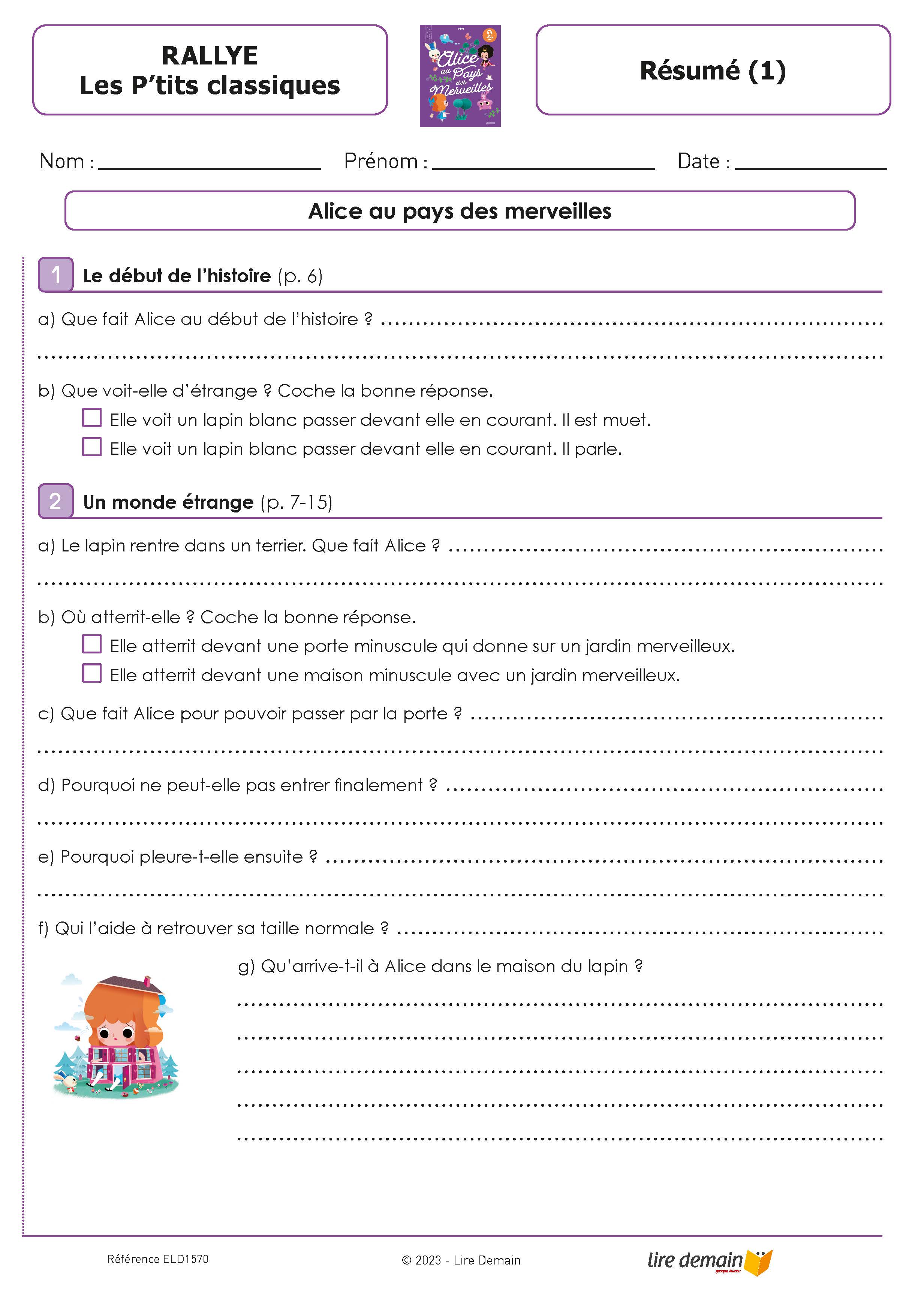 RALLYE LECTURE - LES P