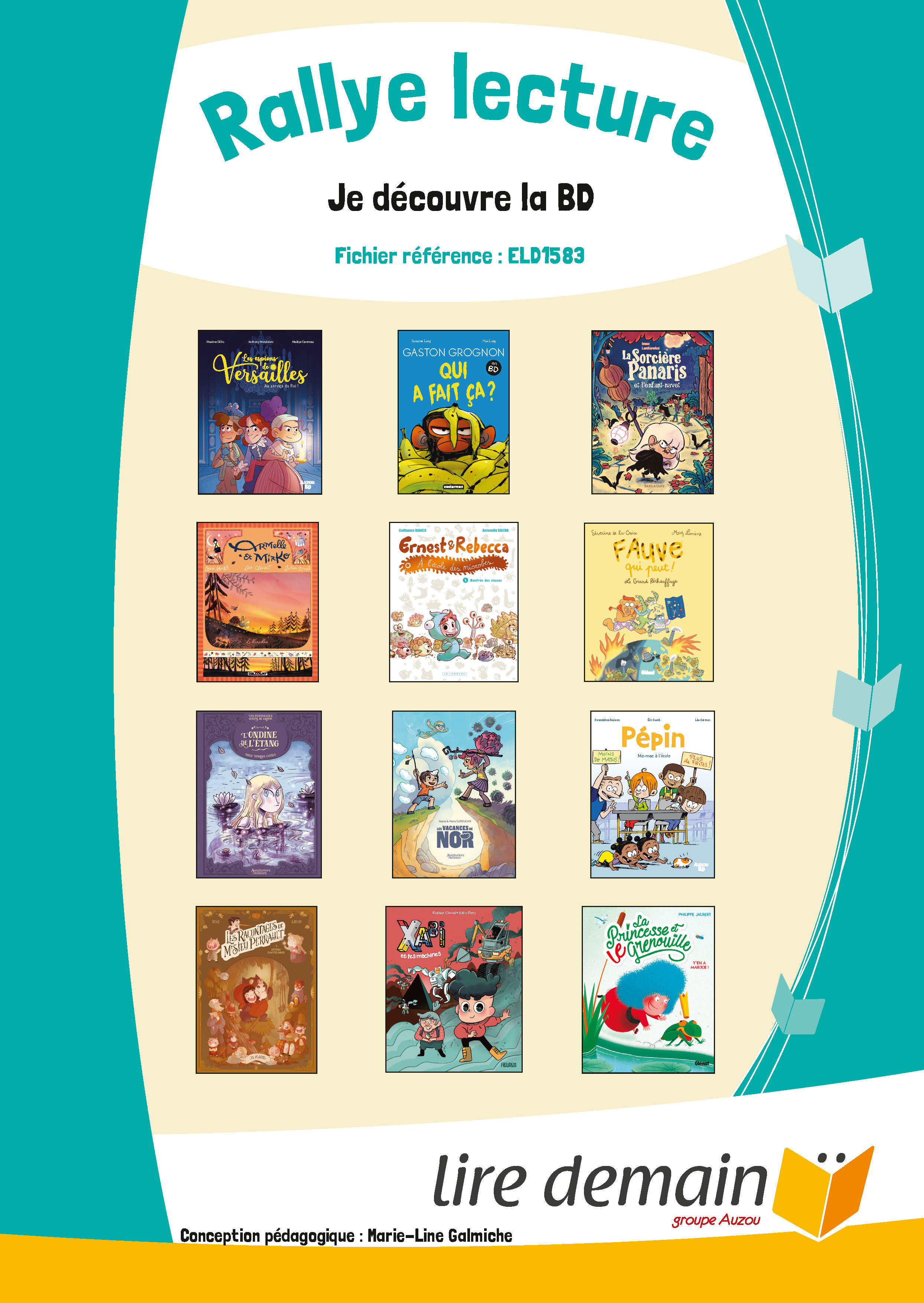 RALLYE LECTURE - JE DECOUVRE LA BD 2024