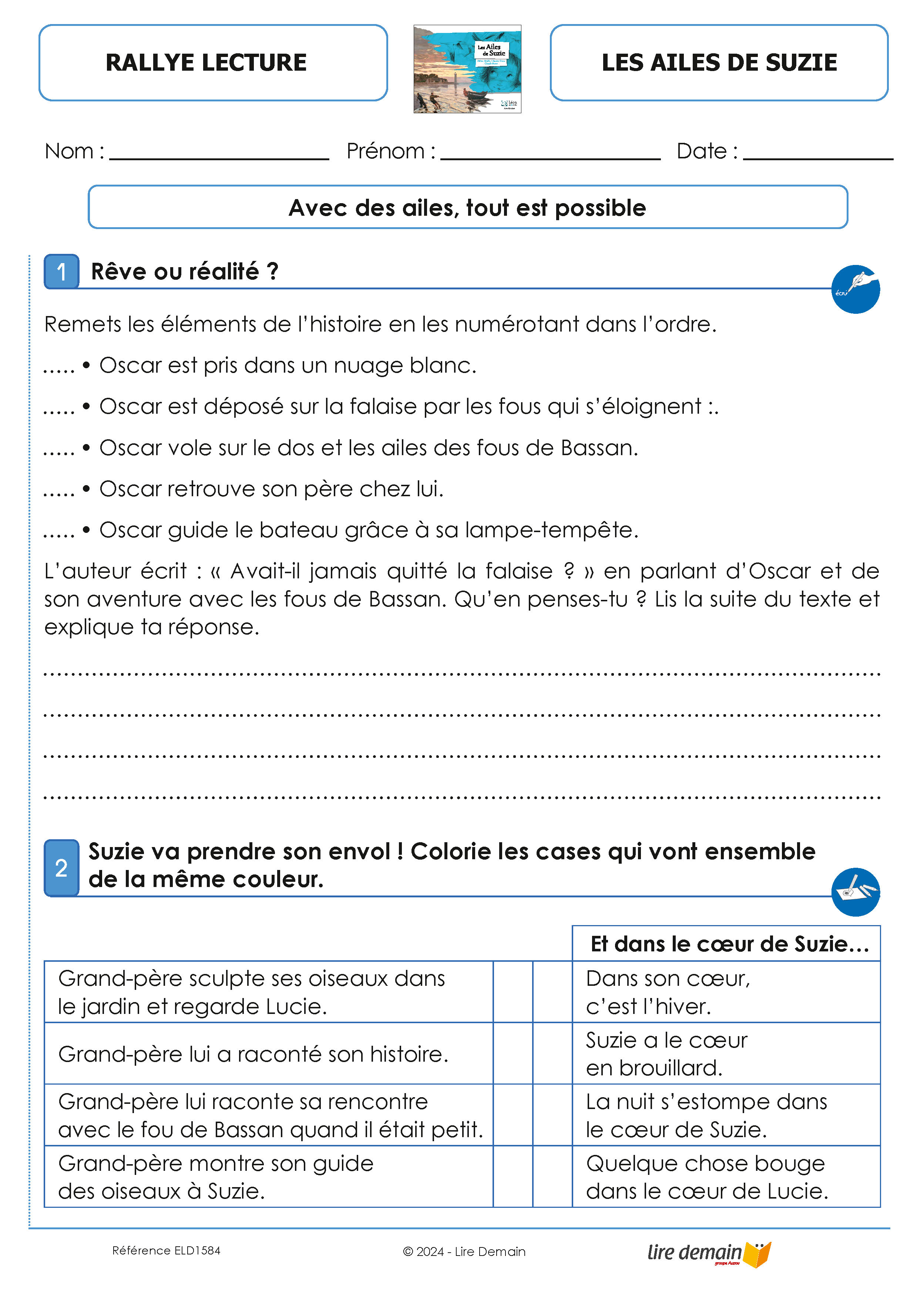 RALLYE LECTURE VOYAGE DANS LES OEUVRES