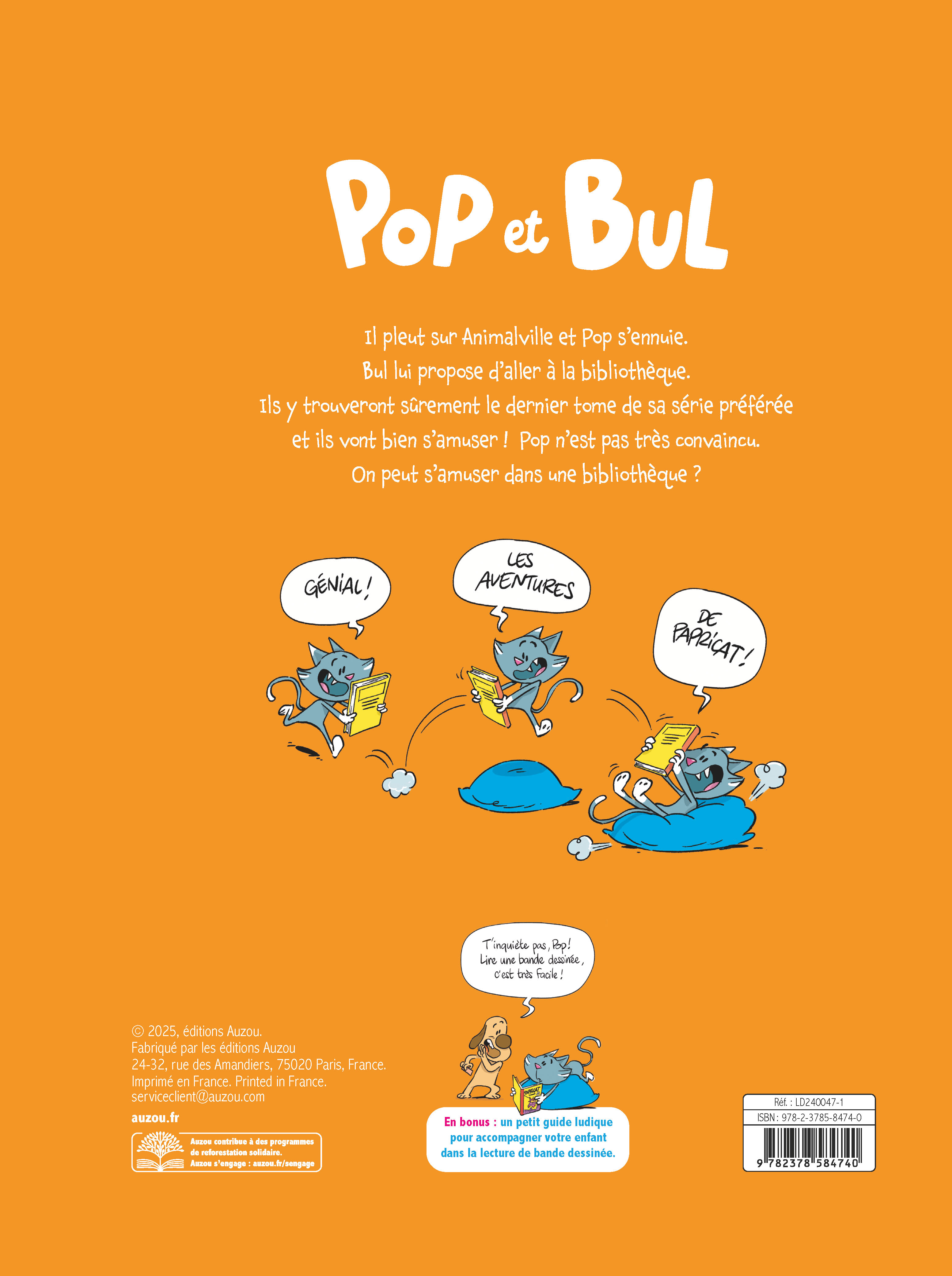 POP ET BUL - A LA RECHERCHE DE PAPRICAT