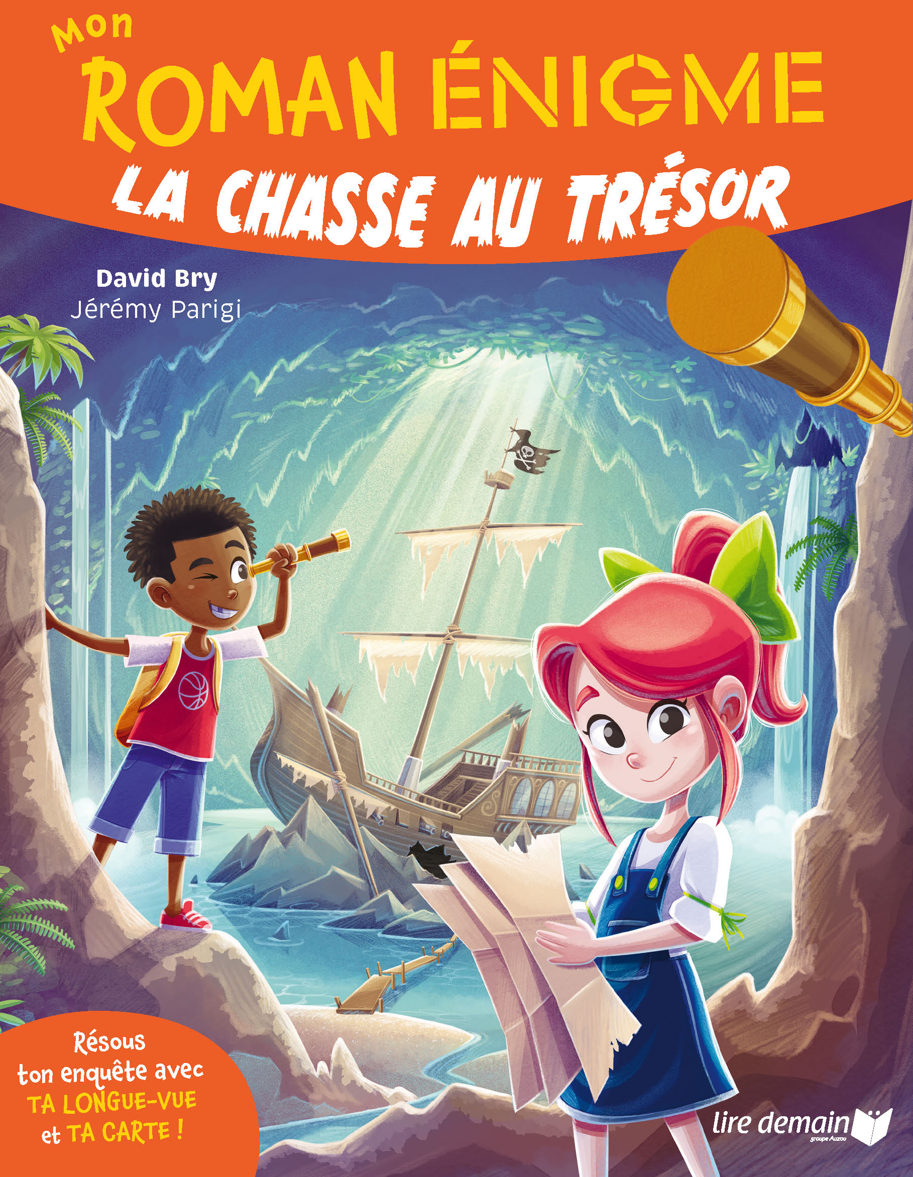 LA CHASSE AU TRESOR - MON ROMAN A ENIGME