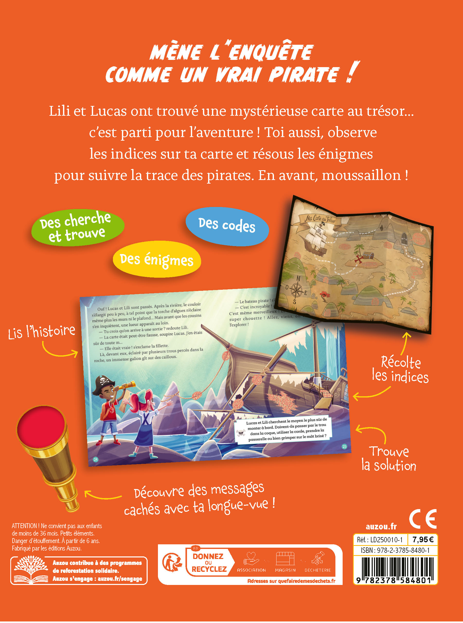 LA CHASSE AU TRESOR - MON ROMAN A ENIGME