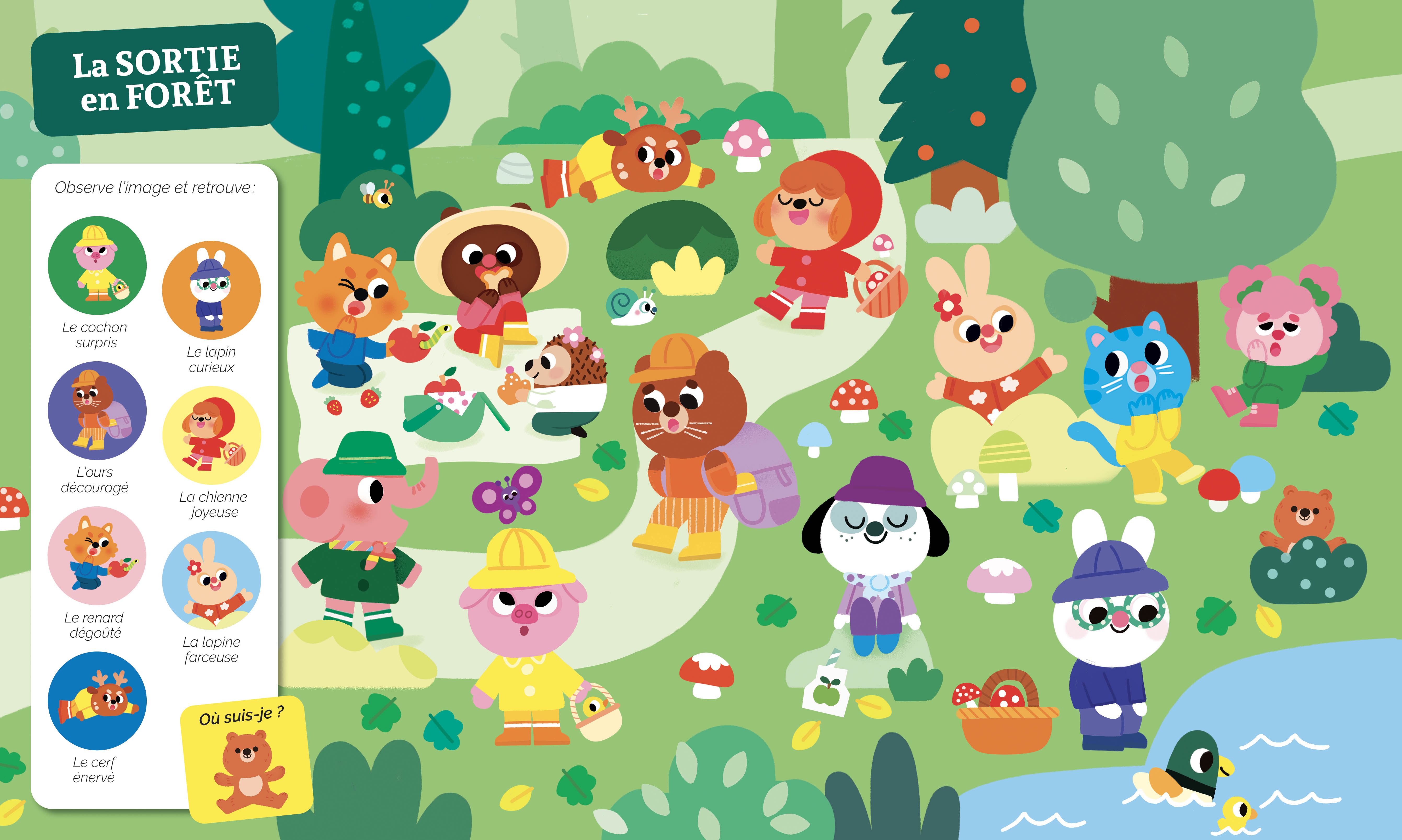 LES EMOTIONS - CHERCHE ET TROUVE DES TOUT-PETITS