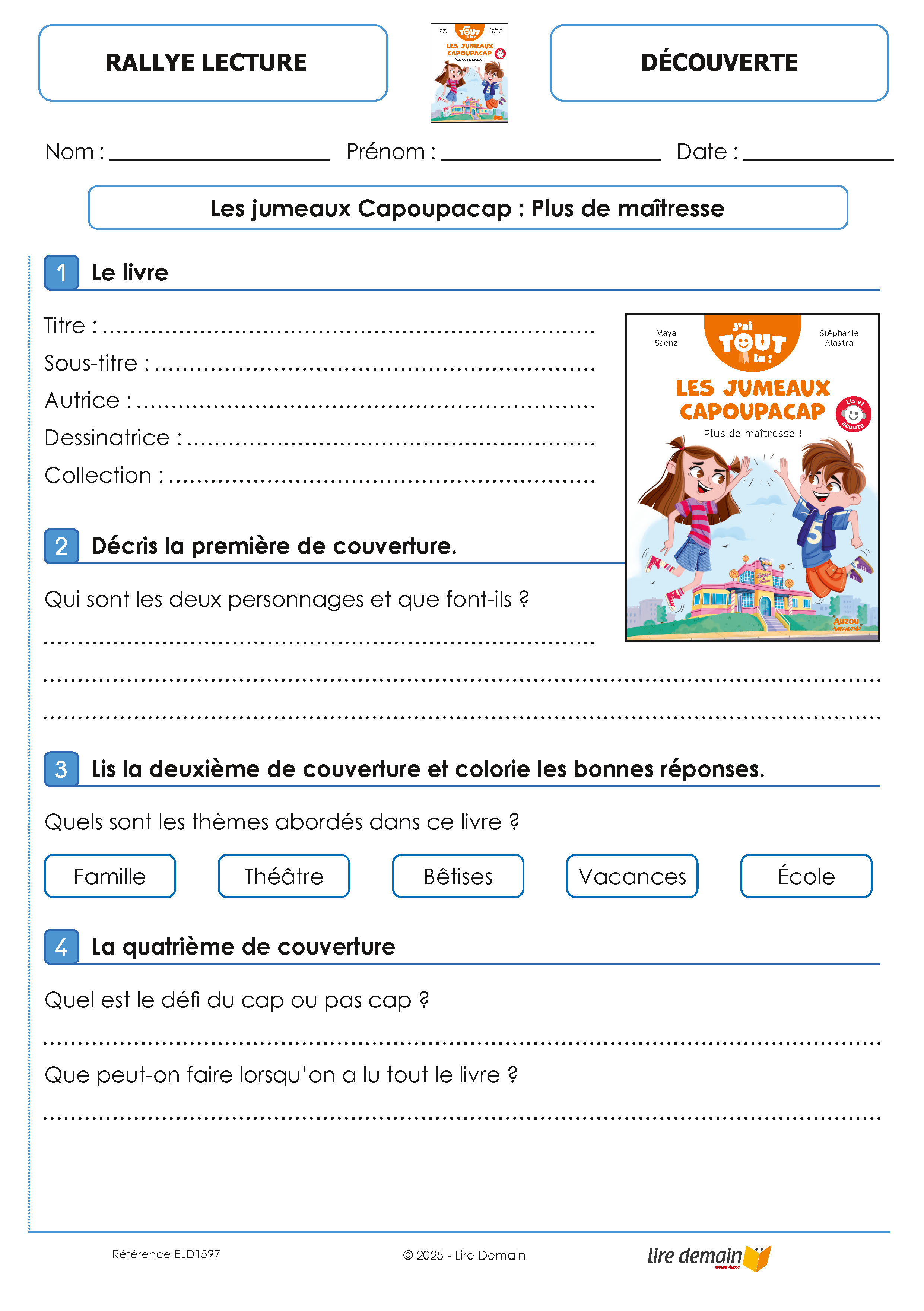RALLYE LECTURE - J