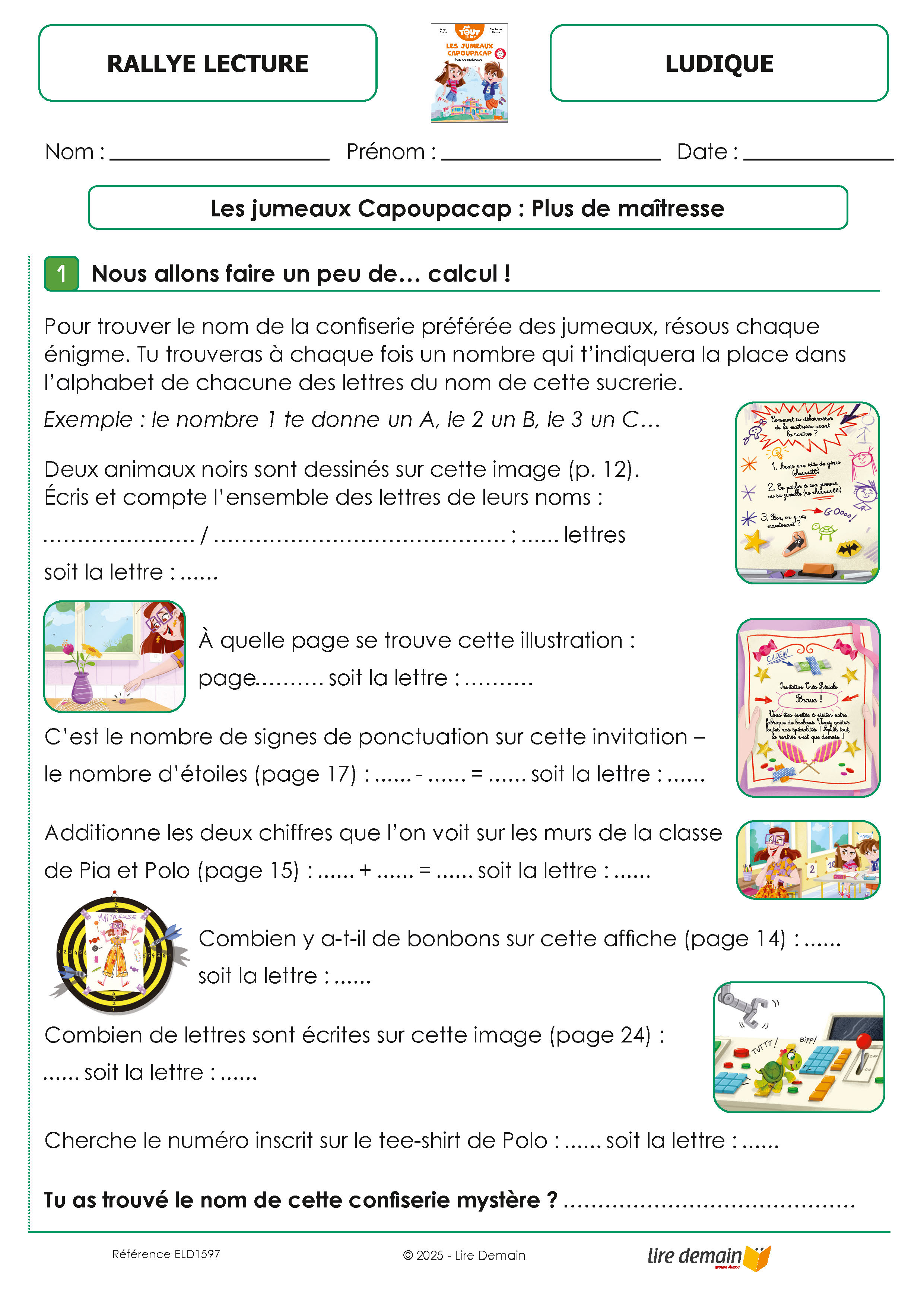 RALLYE LECTURE - J