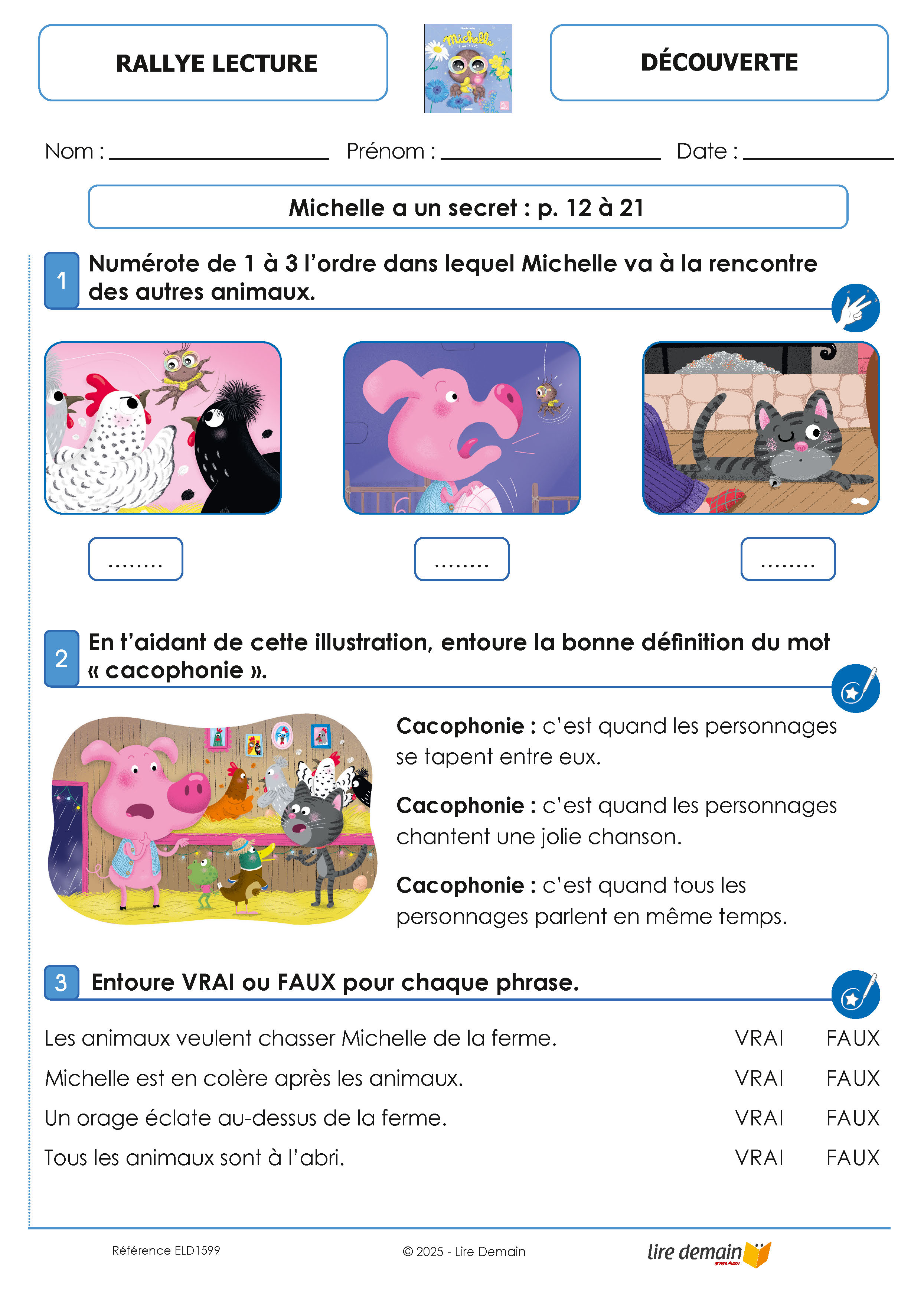 RALLYE LECTURE - MES P