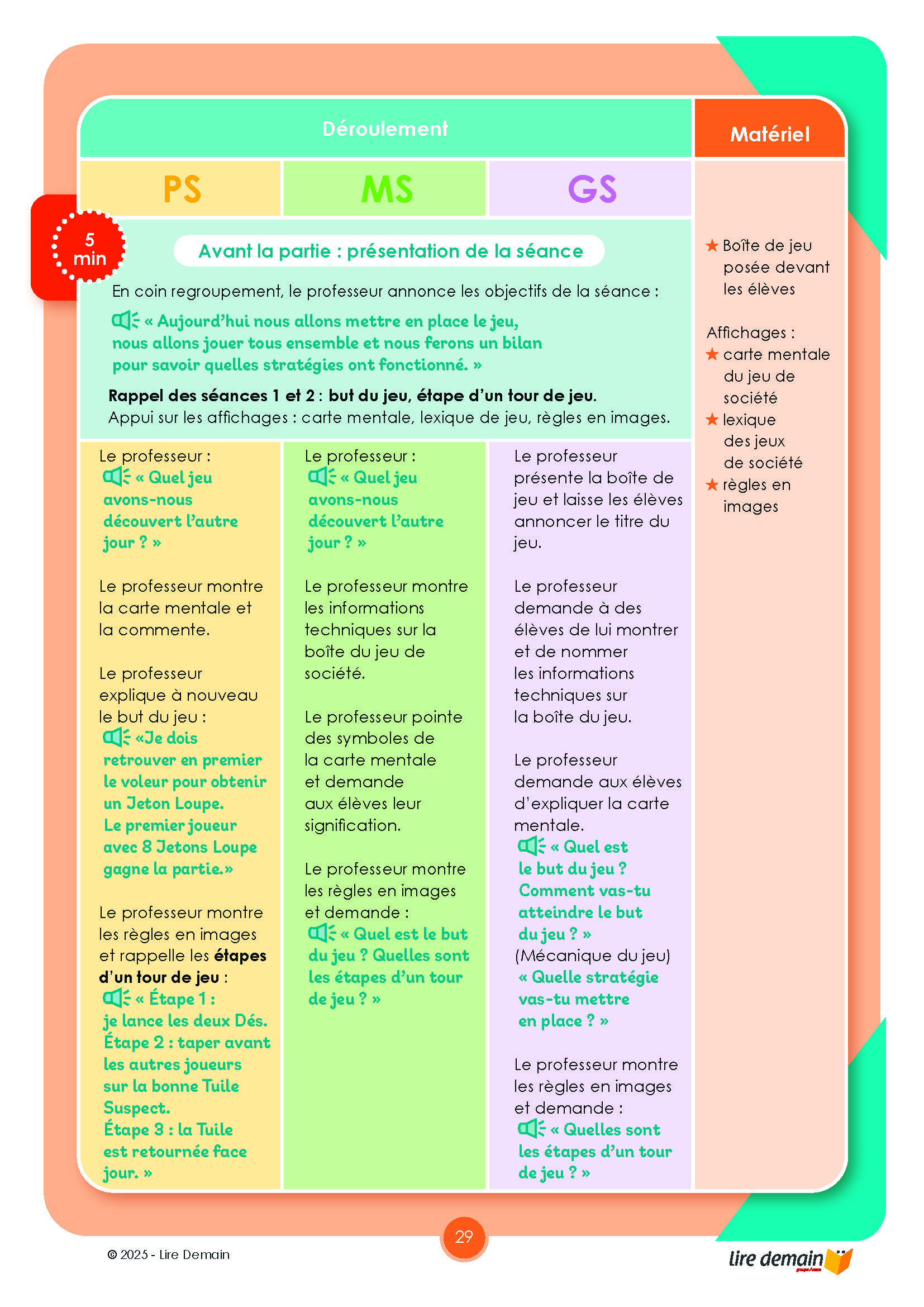 APJS - LES 3 VOLEURS 
