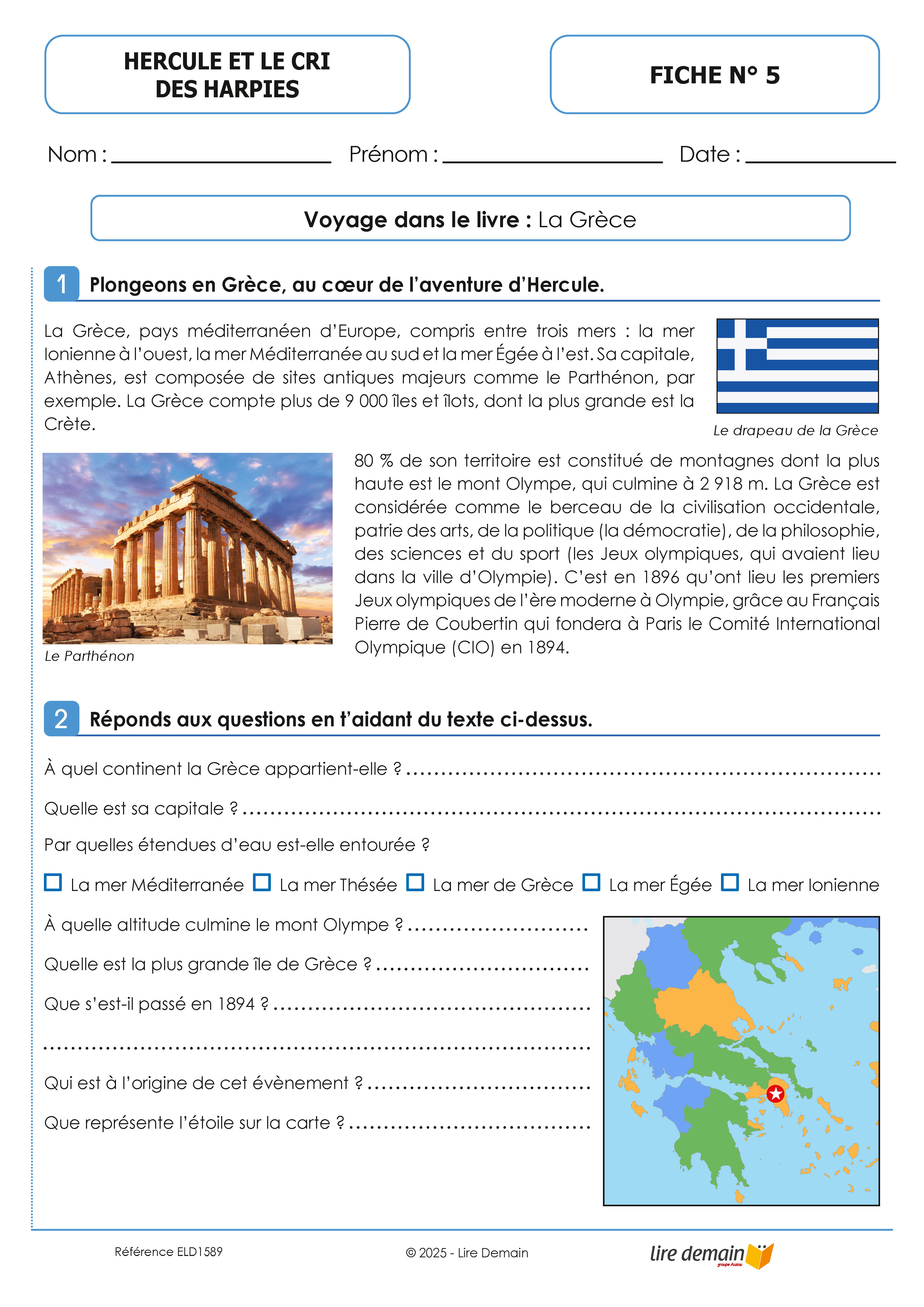 LECTURE SUIVIE HERCULE ET LE CRI DES HARPIES (25 EX)