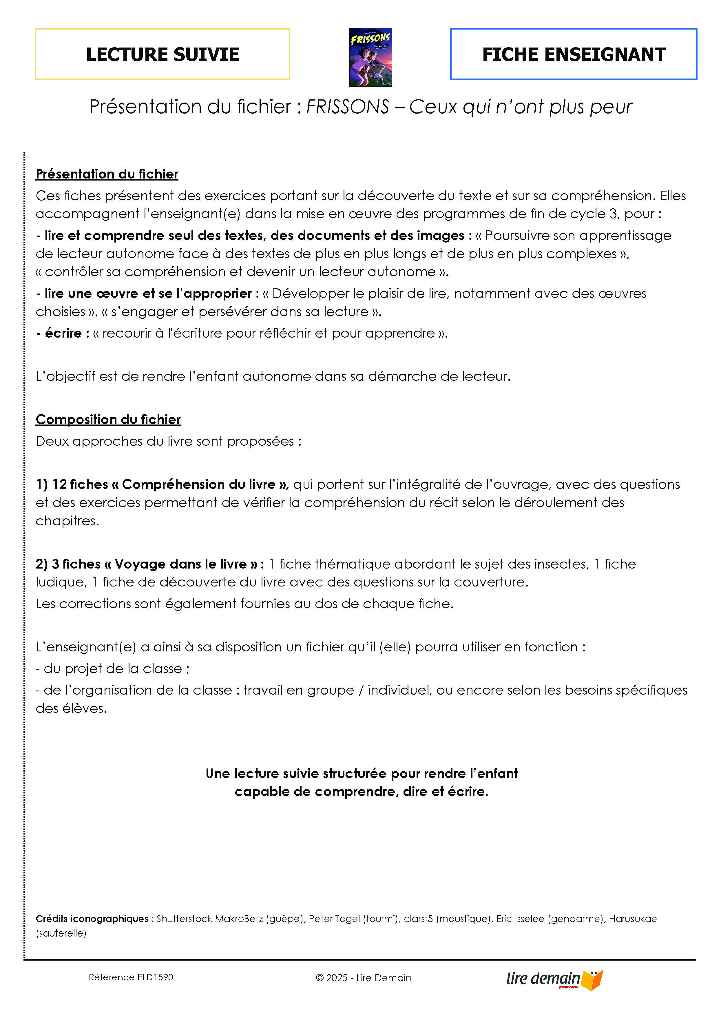 LECTURE SUIVIE CEUX QUI N