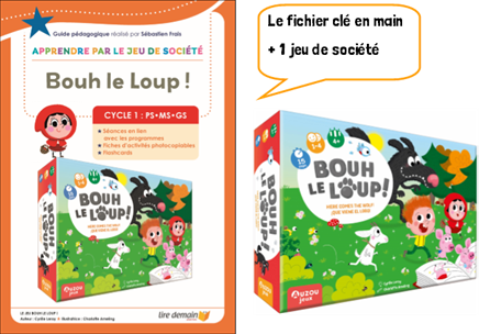 APJS - BOUH LE LOUP : 1 FICHIER + 1 JEU