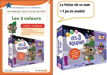 APJS - LES 3 VOLEURS : 1 FICHIER + 1 JEU