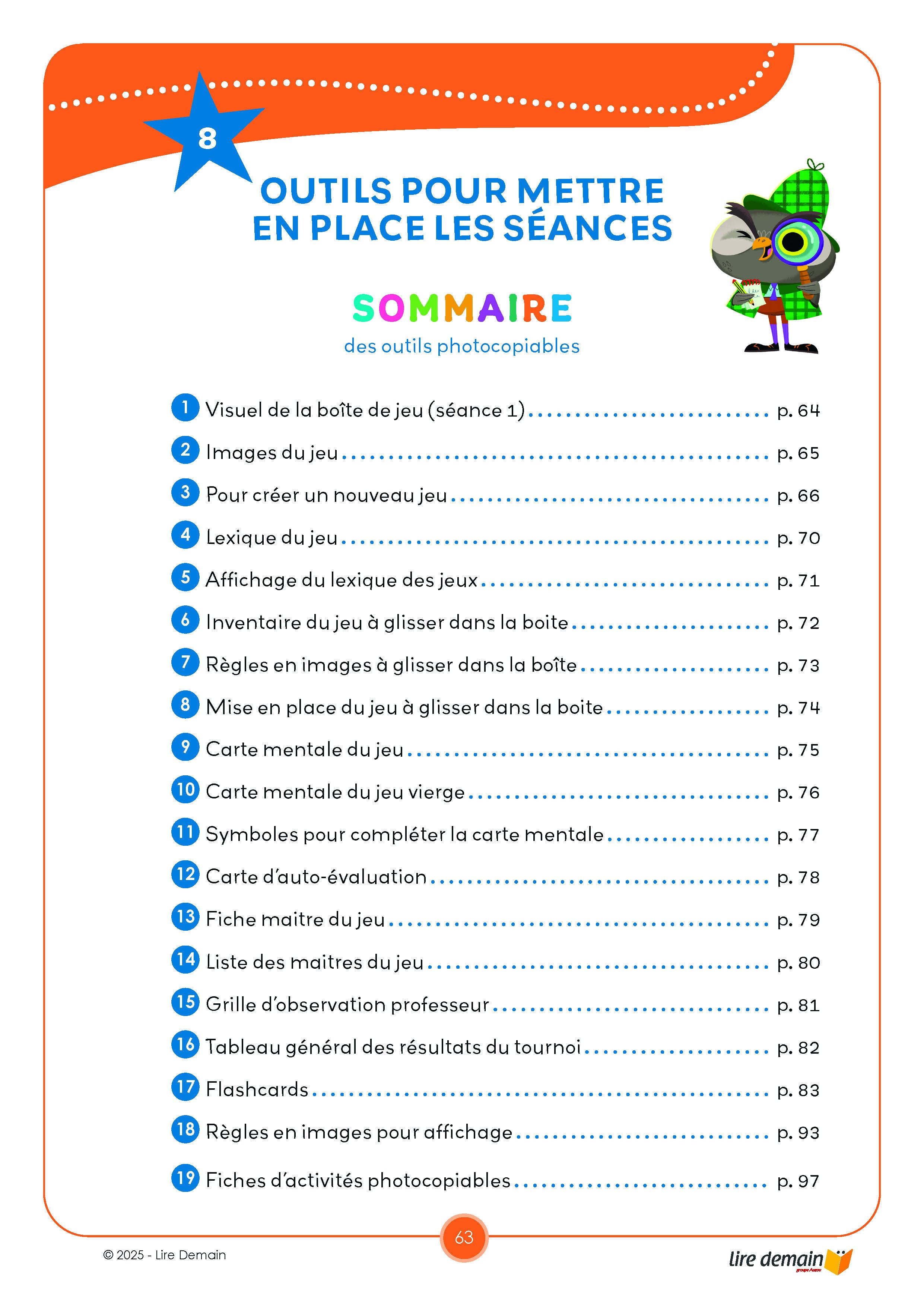 APJS - LES 3 VOLEURS : 1 FICHIER + 1 JEU