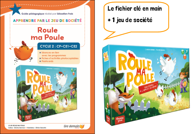 APJS - ROULE MA POULE : 1 FICHIER + 1 JEU