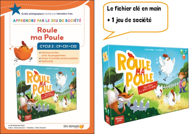 APJS - ROULE MA POULE : 1 FICHIER + 1 JEU