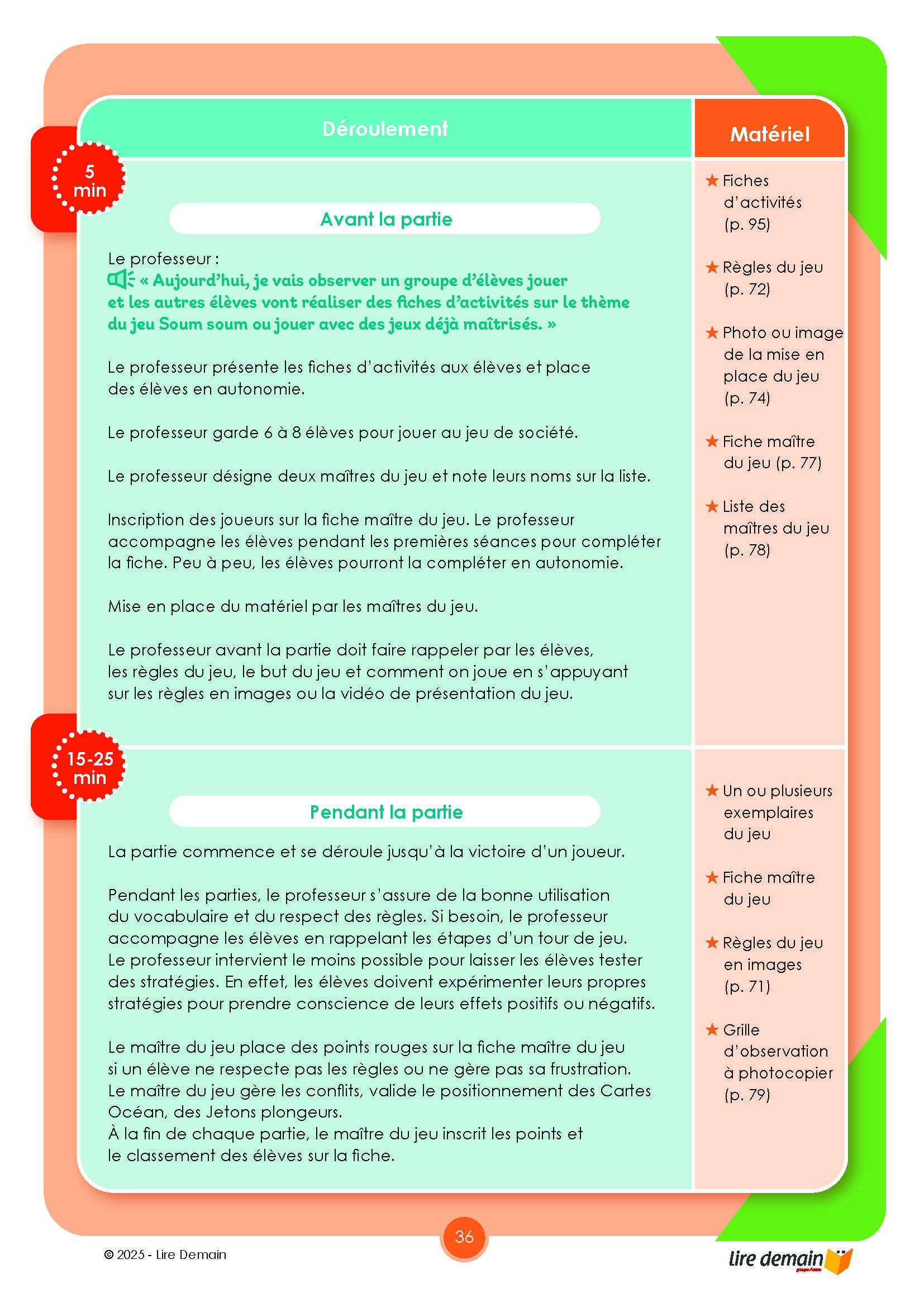 APJS - SOUM SOUM : 1 FICHIER + 1 JEU