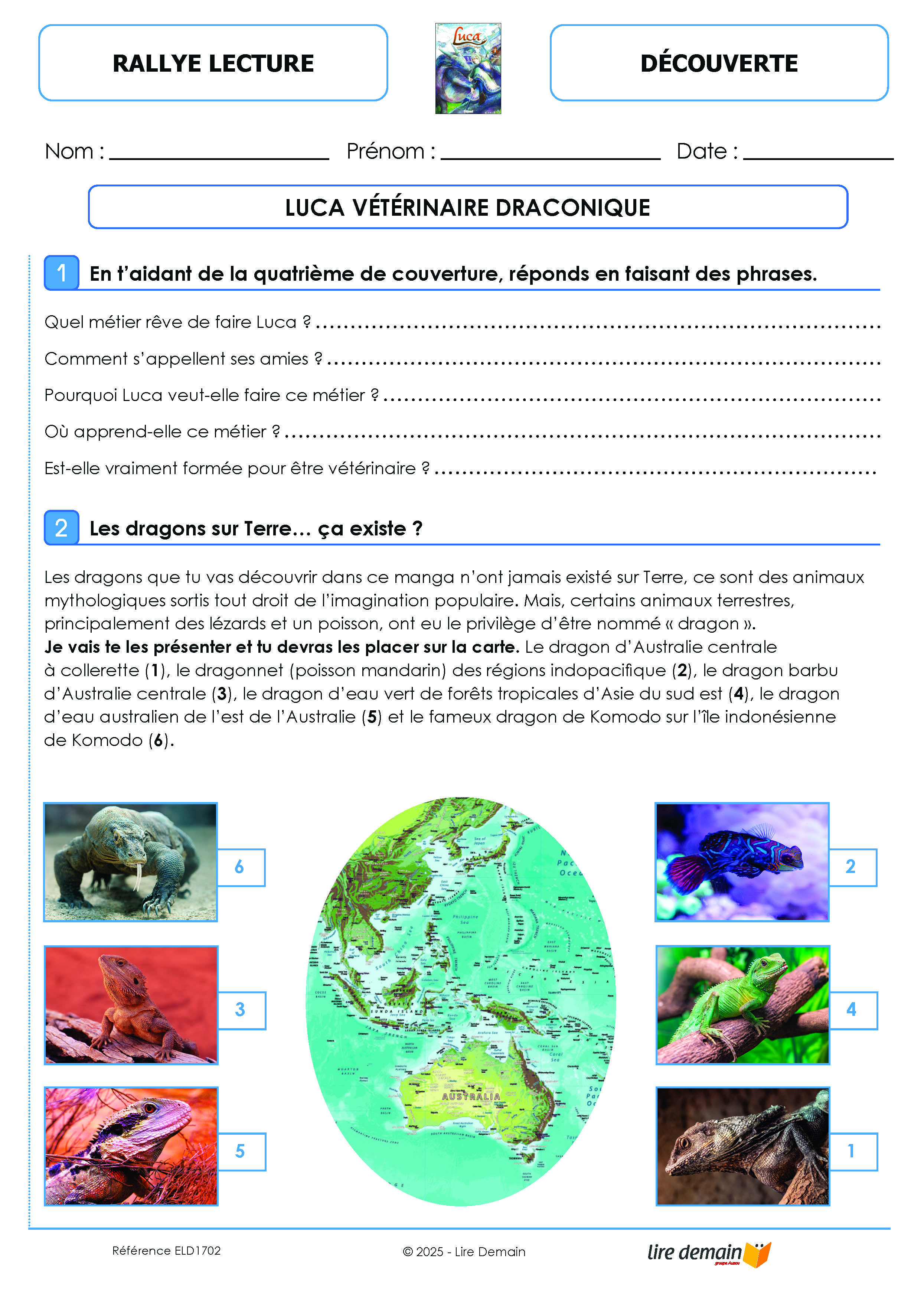 RALLYE LECTURE MANGAS 2025
