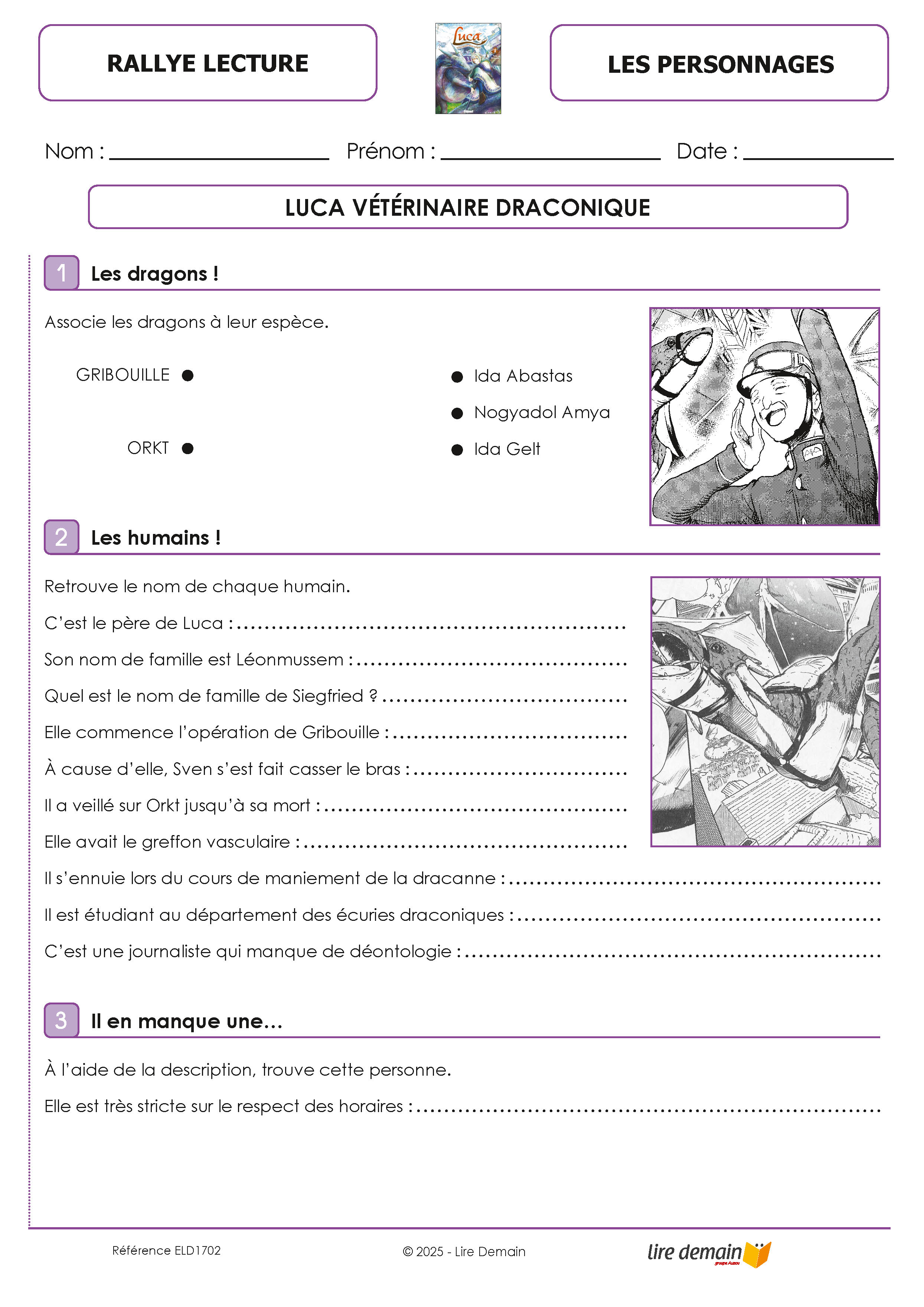 RALLYE LECTURE MANGAS 2025