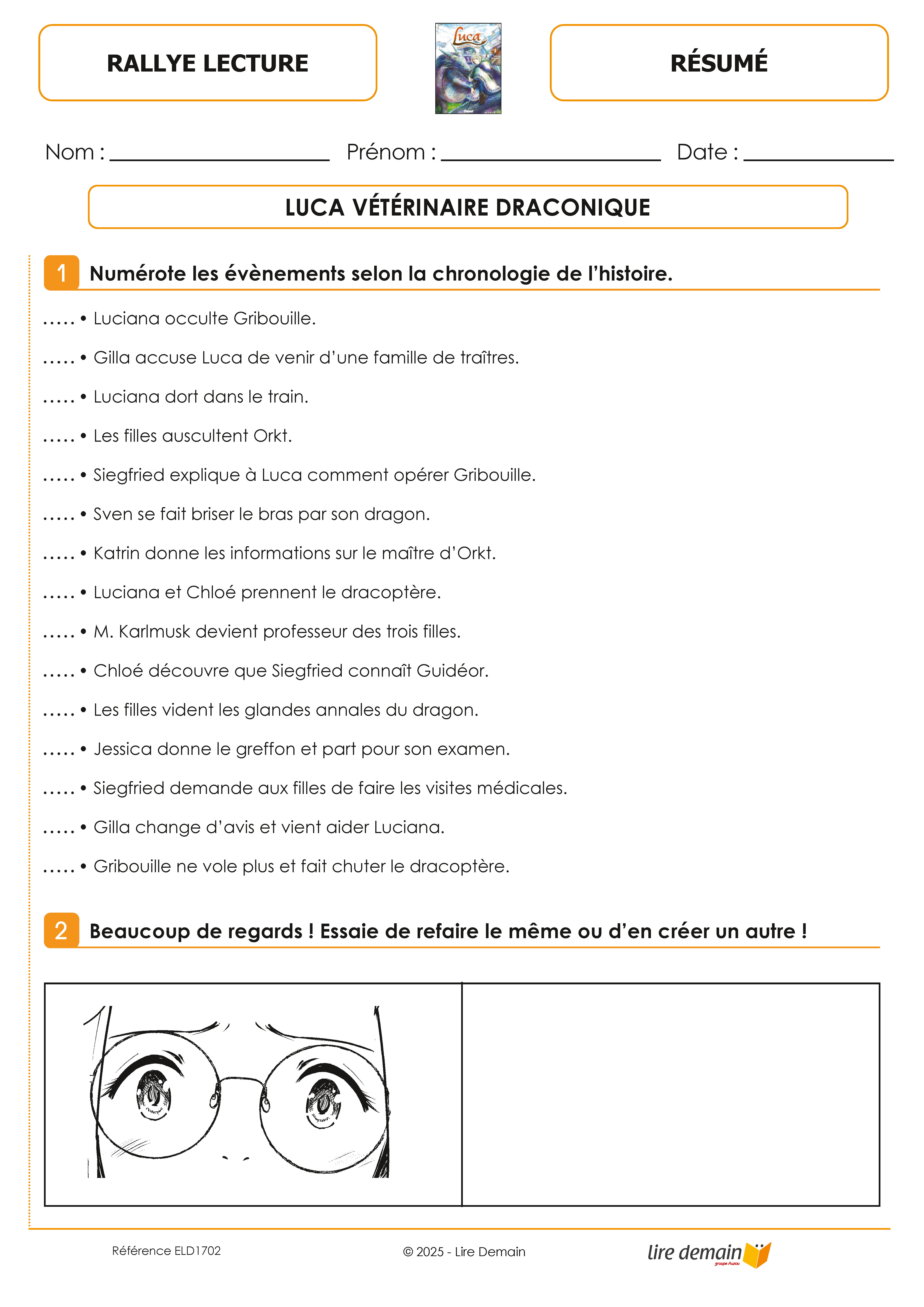 RALLYE LECTURE MANGAS 2025