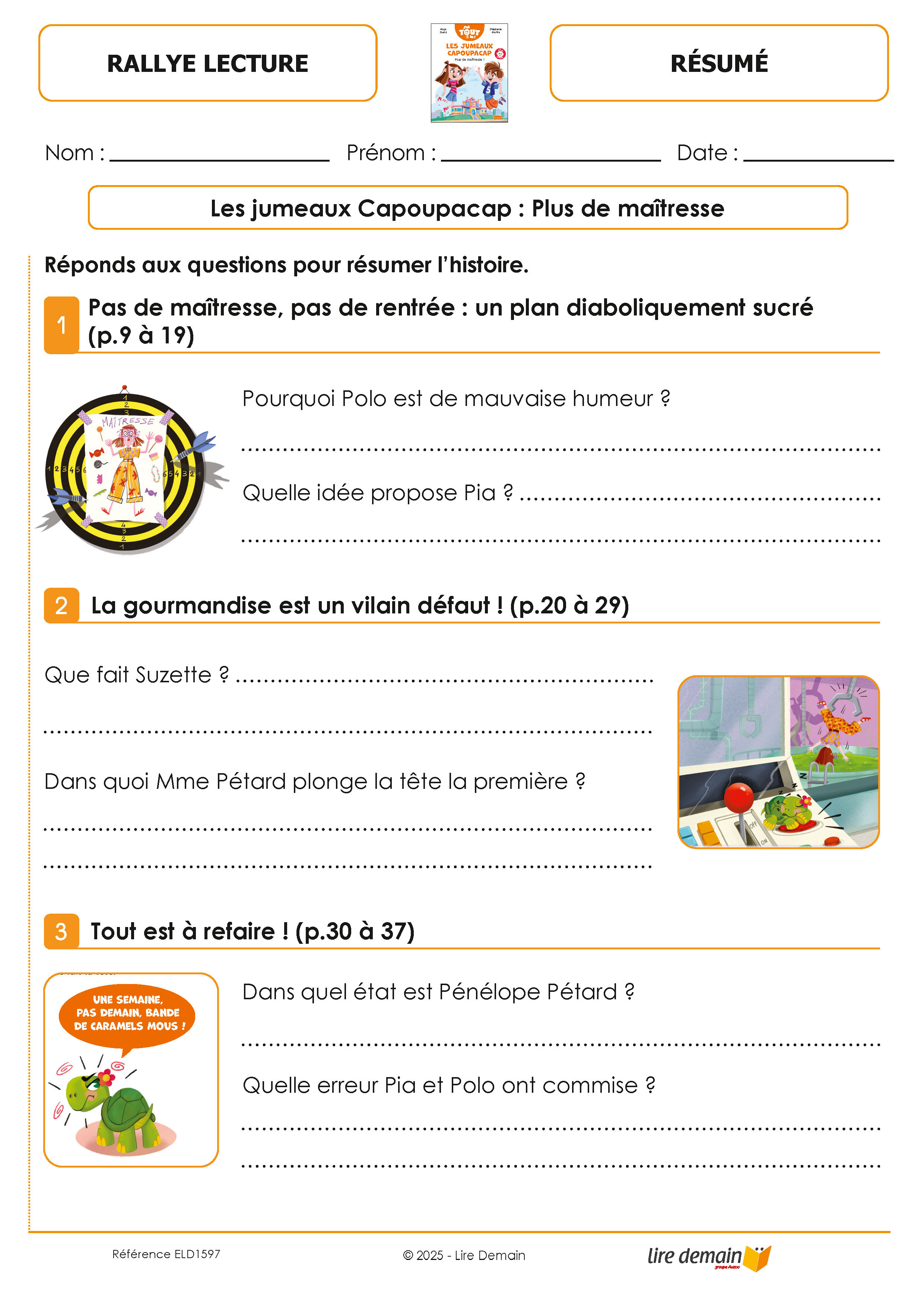 RALLYE LECTURE - J