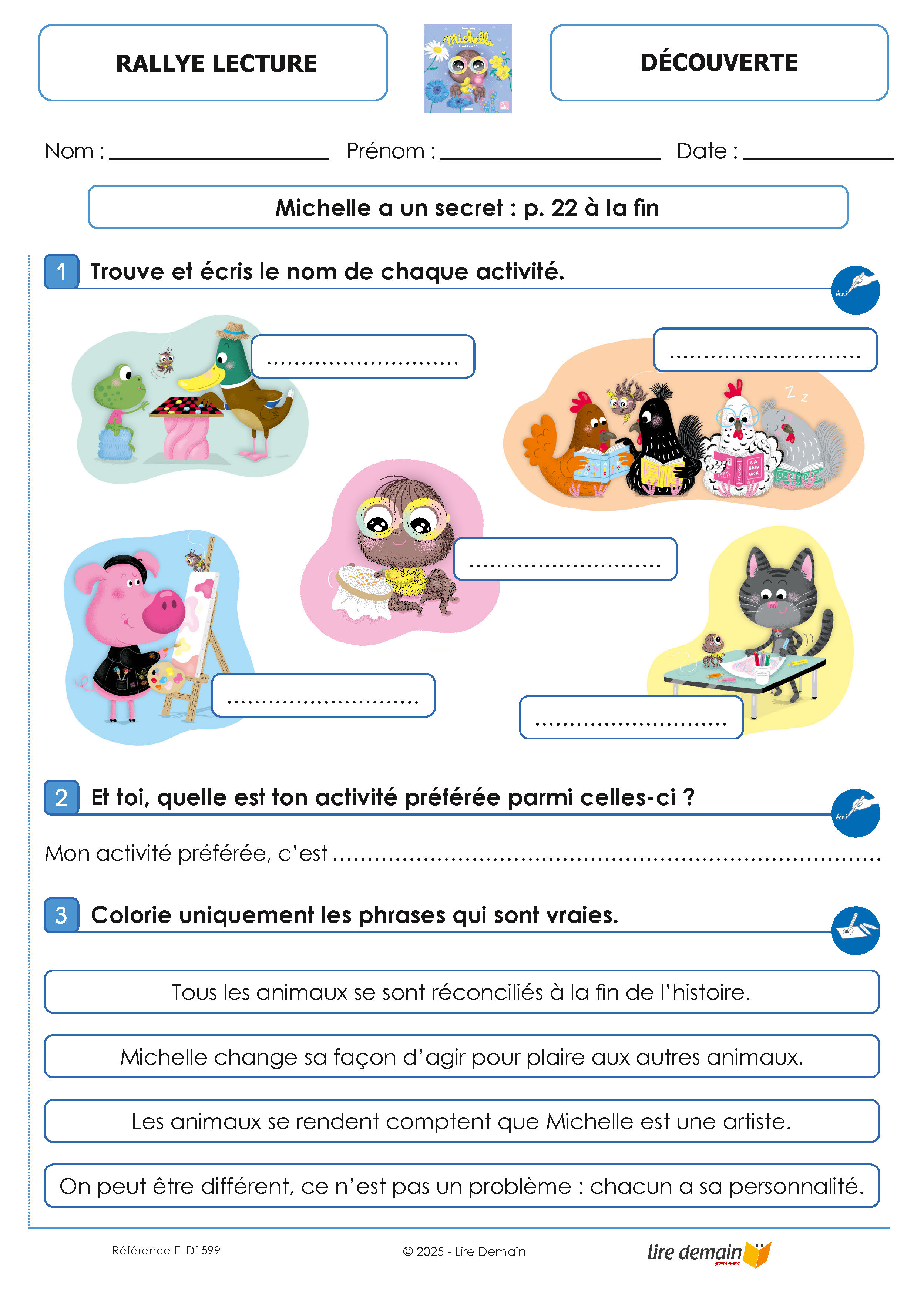 RALLYE LECTURE - MES P