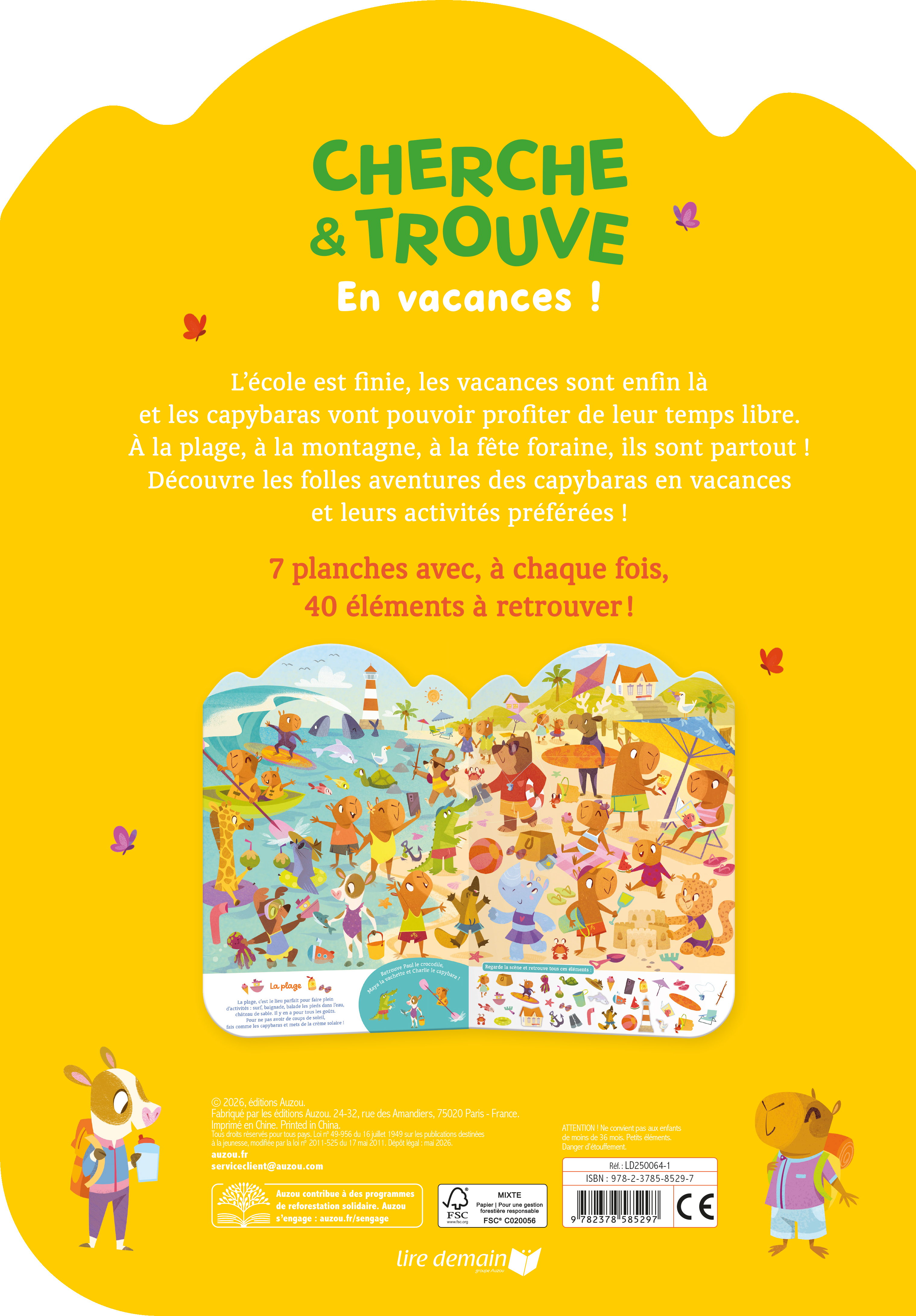 CHERCHE ET TROUVE EN VACANCES !