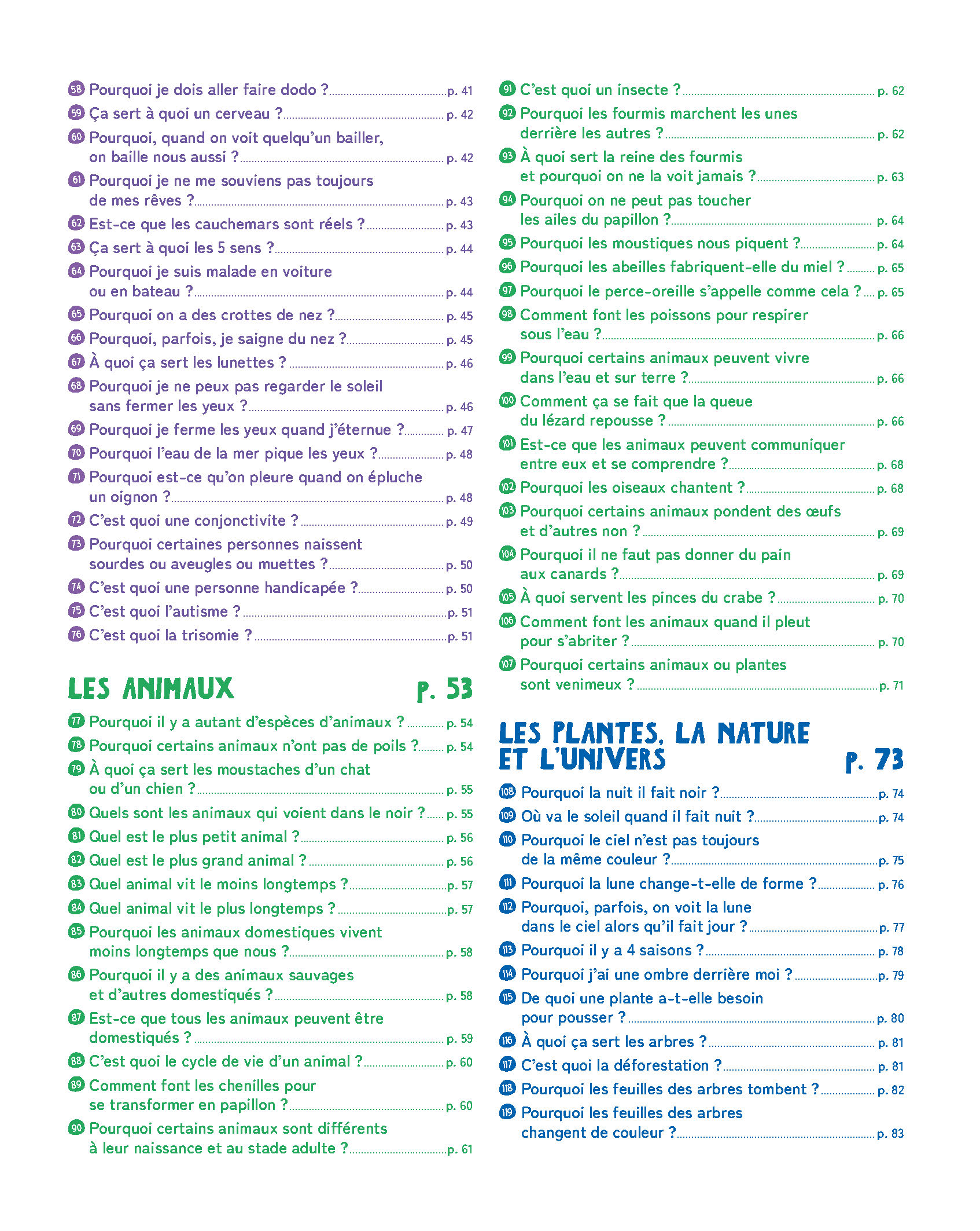 MES PETITES ET GRANDES QUESTIONS MES PETITES ET GRANDES QUESTIONS