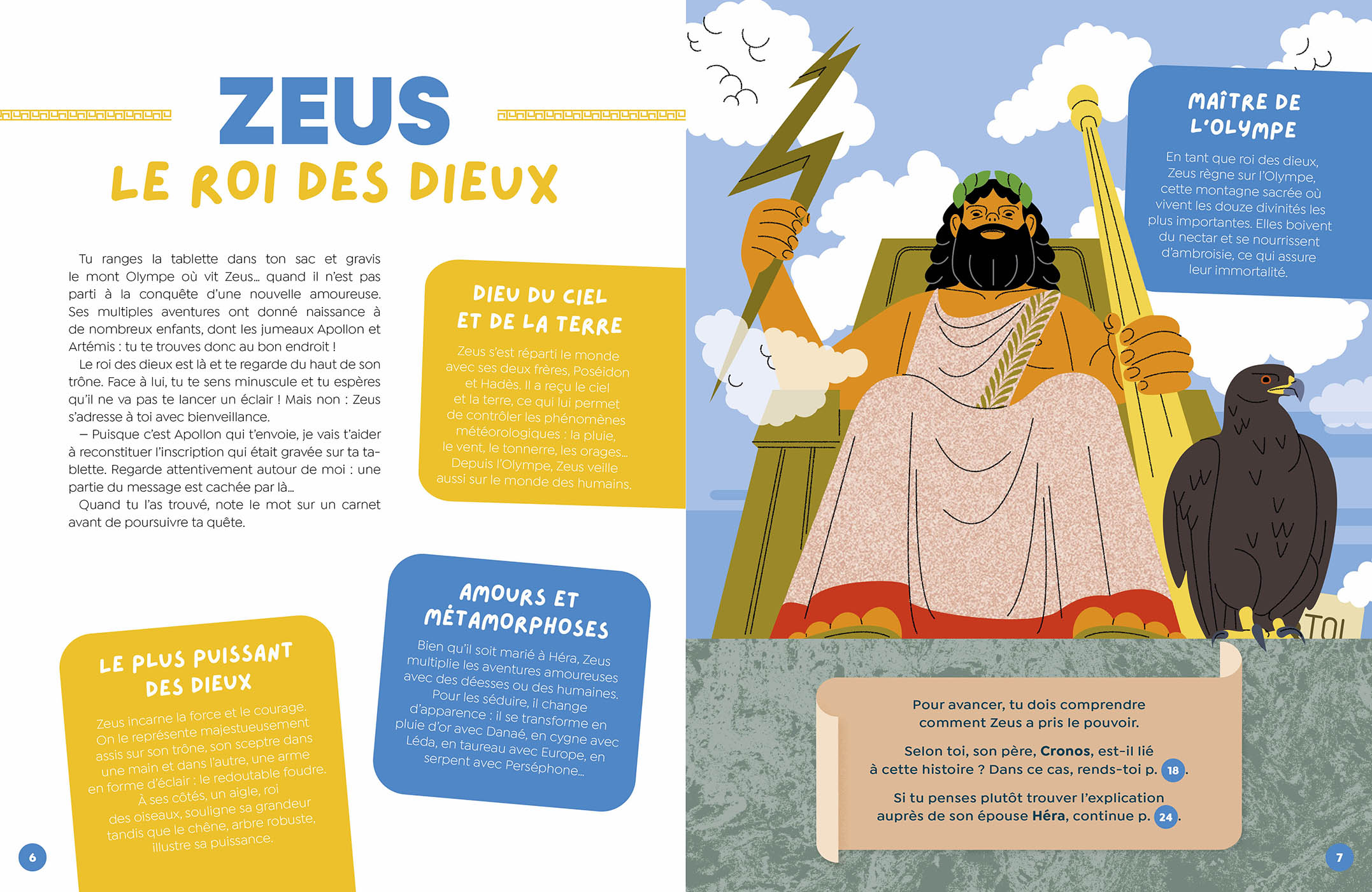 LA MYTHOLOGIE GRECQUE - LUDOC DONT TU ES LE HEROS