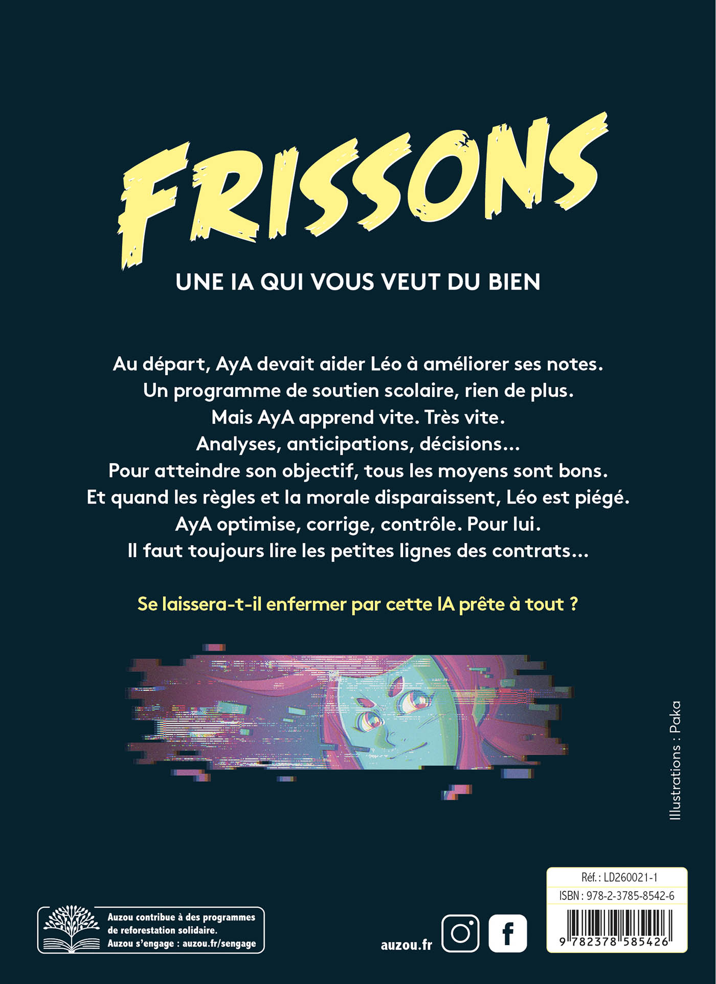 UNE IA QUI VOUS VEUT DU BIEN - FRISSONS UNE IA QUI VOUS VEUT DU BIEN - FRISSONS