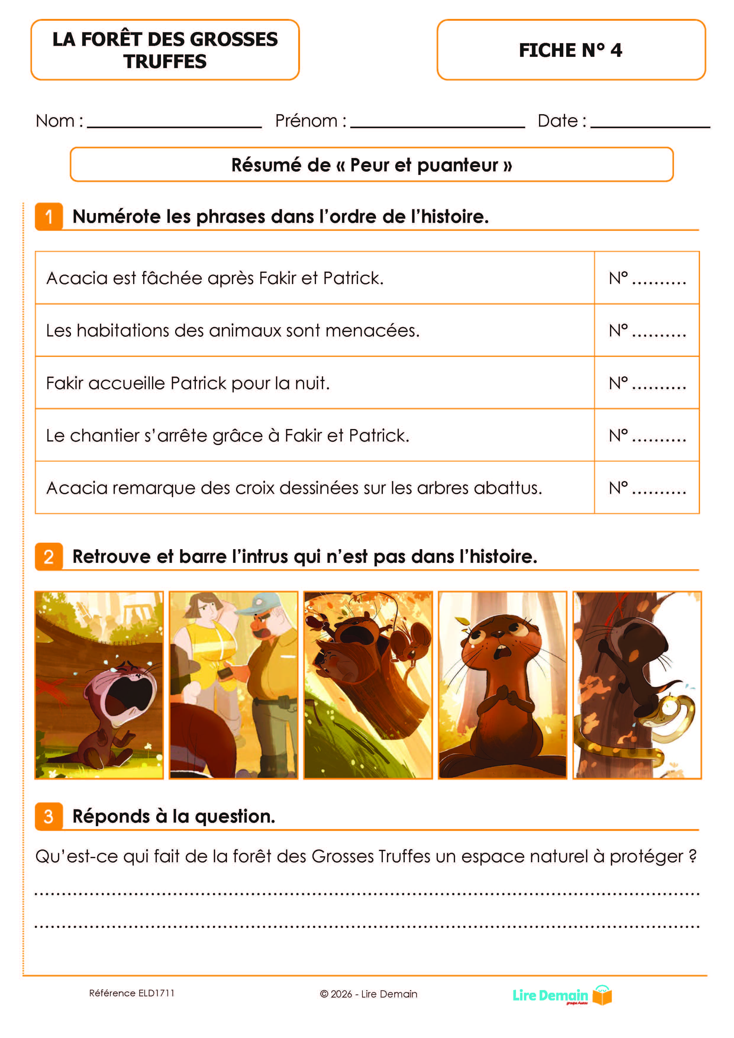 LECTURE SUIVIE - LA FORET DES GROSSES TRUFFES T1 LECTURE SUIVIE - LA FORET DES GROSSES TRUFFES T1