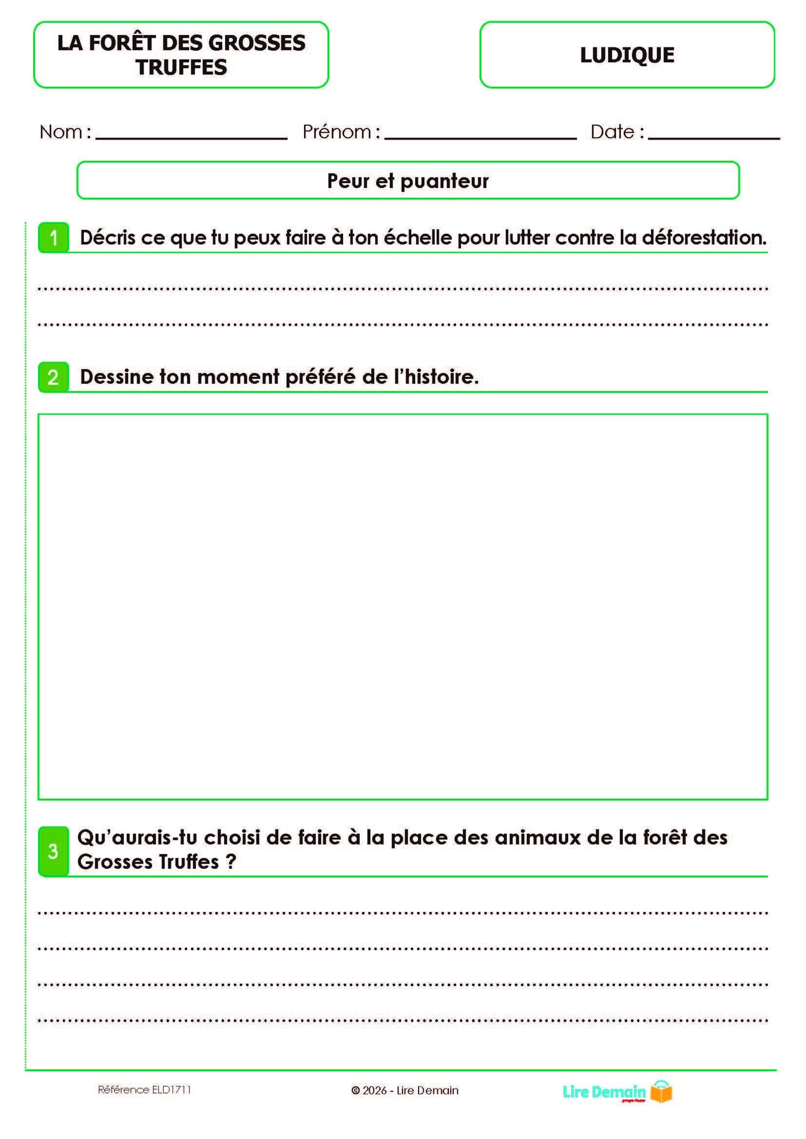 LECTURE SUIVIE - LA FORET DES GROSSES TRUFFES T1 LECTURE SUIVIE - LA FORET DES GROSSES TRUFFES T1