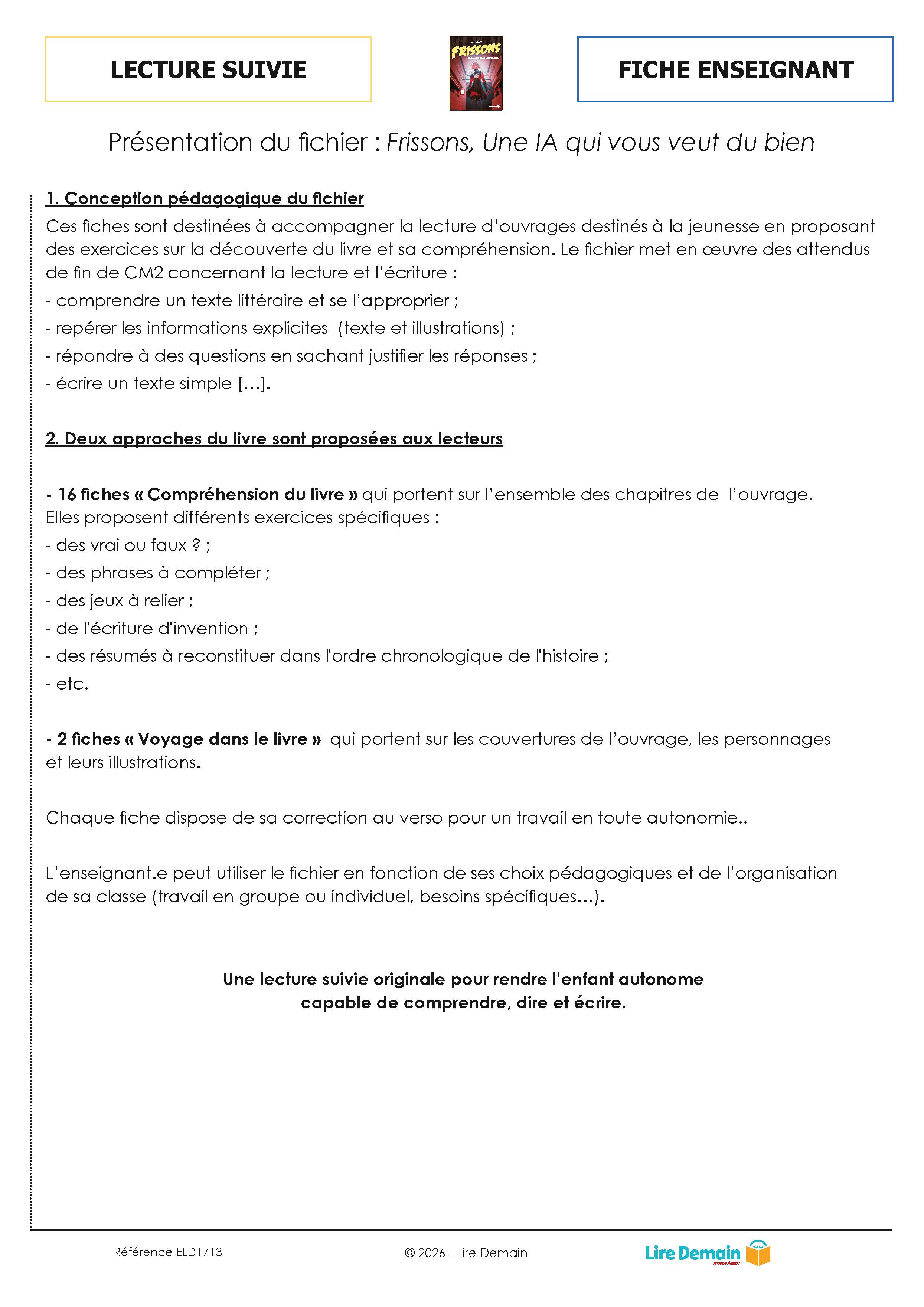 LECTURE SUIVIE - UNE IA QUI VOUS VEUT DU BIEN (FICHIER SEUL)