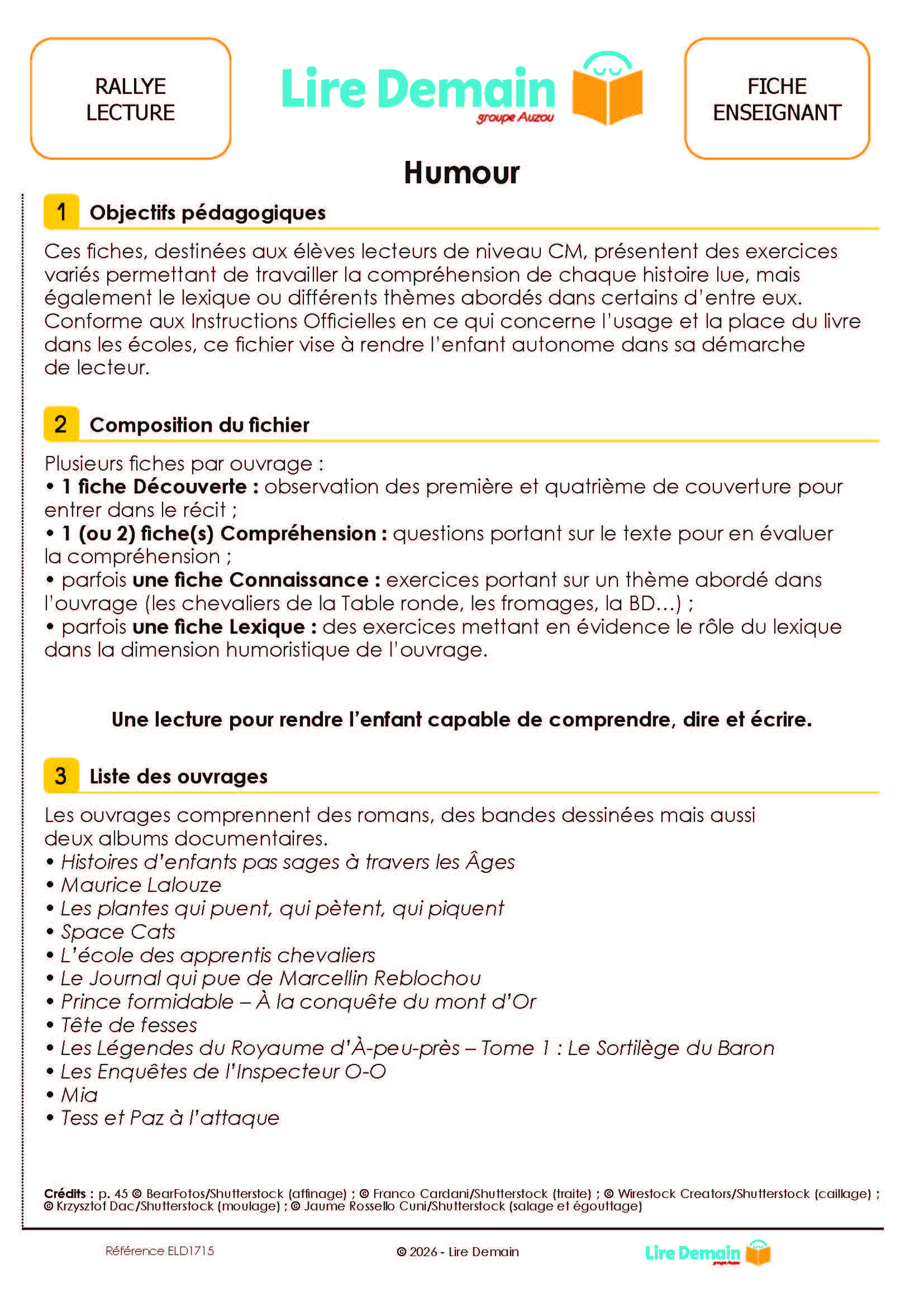 RALLYE LECTURE HUMOUR CM (FICHIER SEUL)