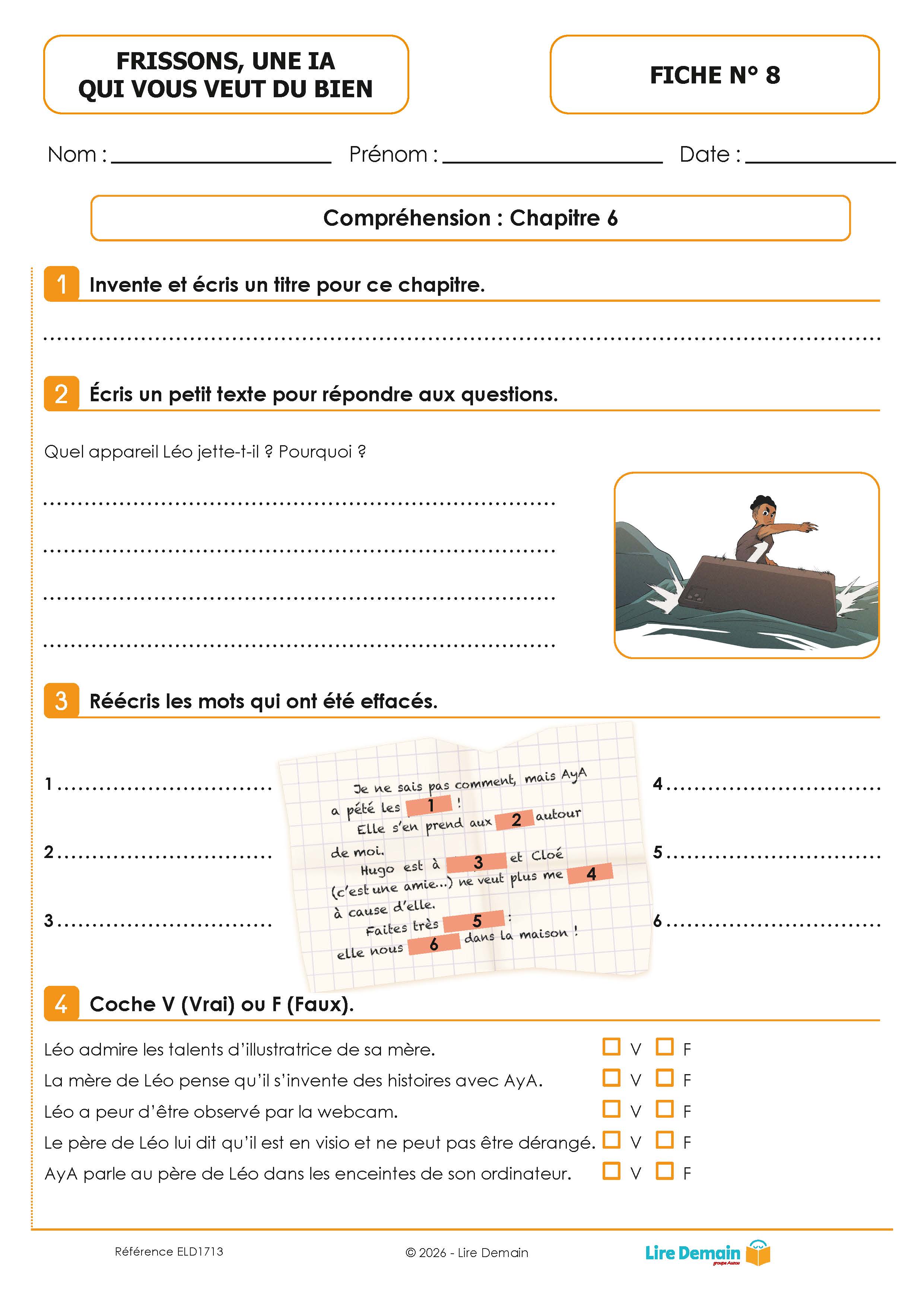 LECTURE SUIVIE - UNE IA QUI VOUS VEUT DU BIEN (25 EX)
