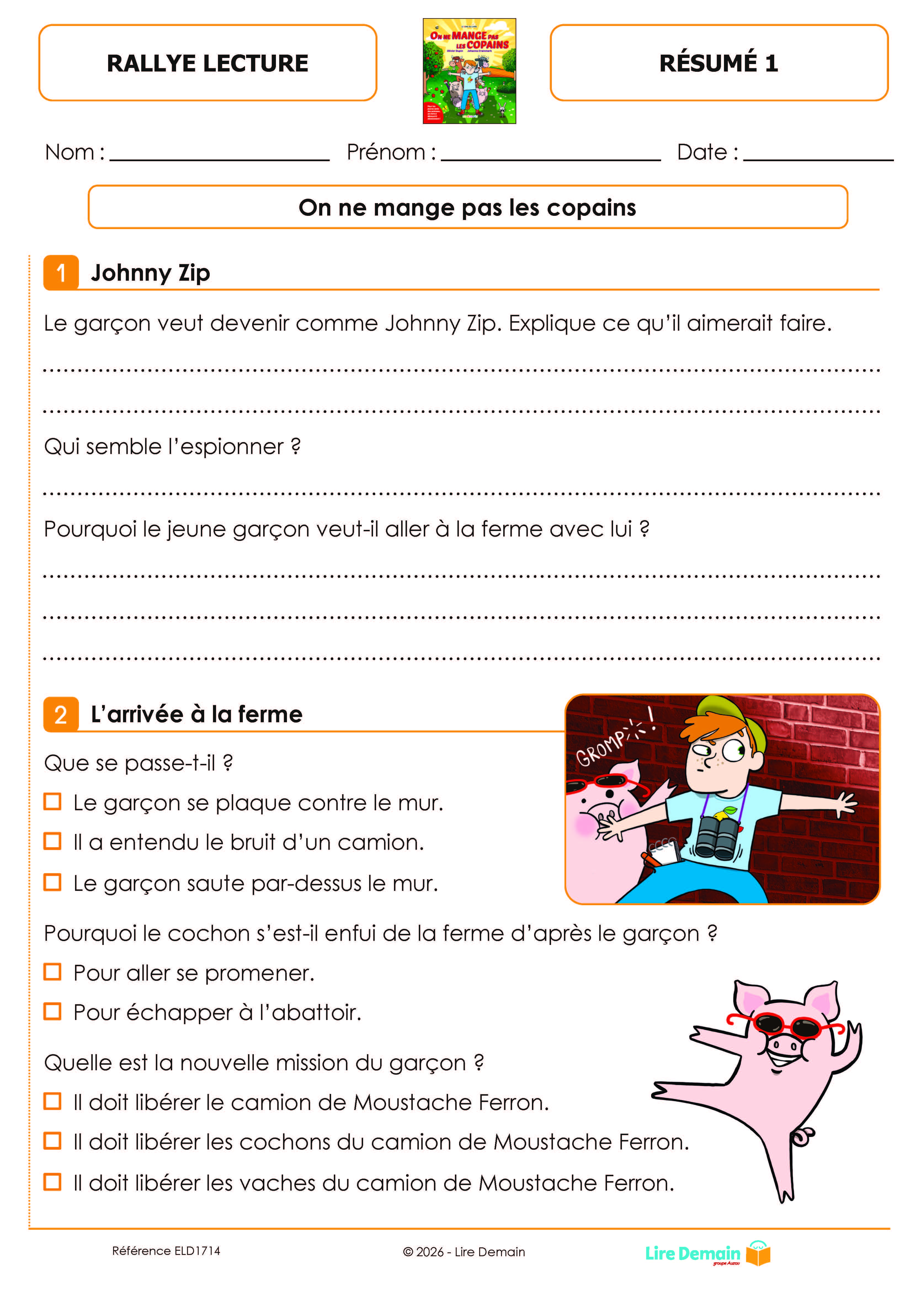 RALLYE LECTURE HUMOUR CE 