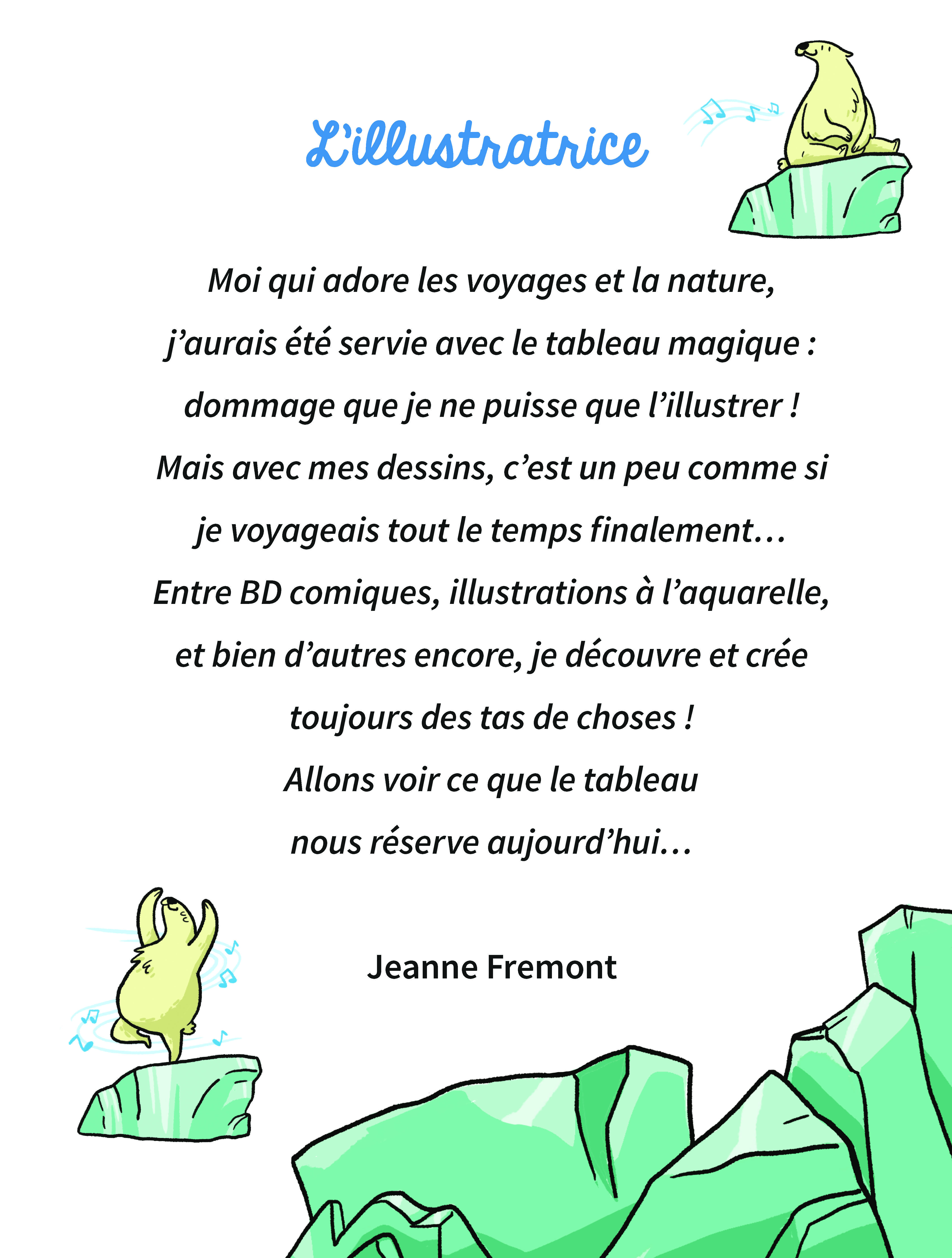 CA CHAUFFE SUR LA BANQUISE ! LE TABLEAU MAGIQUE