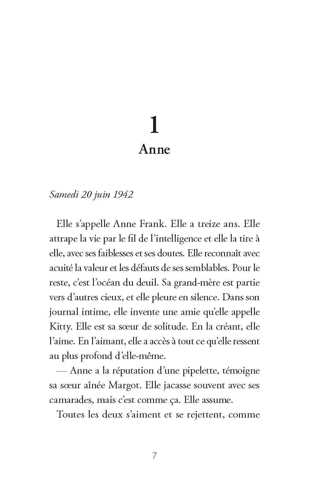 ANNE FRANK ET LE LOUP D