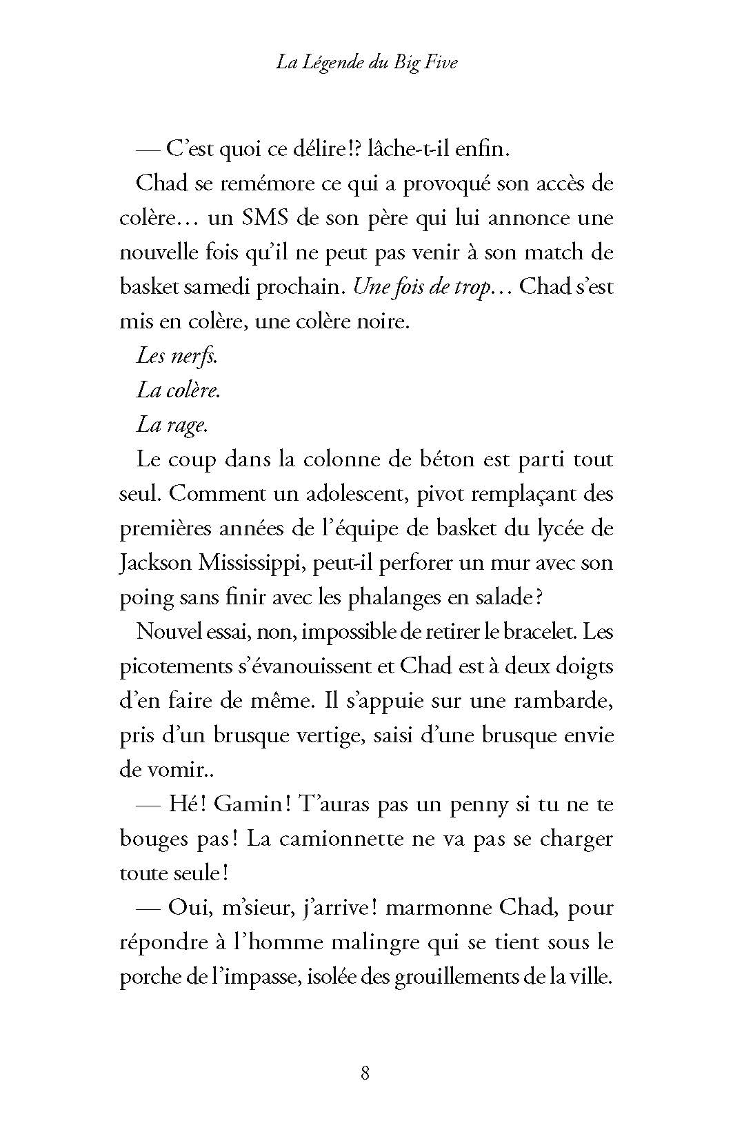 LA LEGENDE DU BIG FIVE