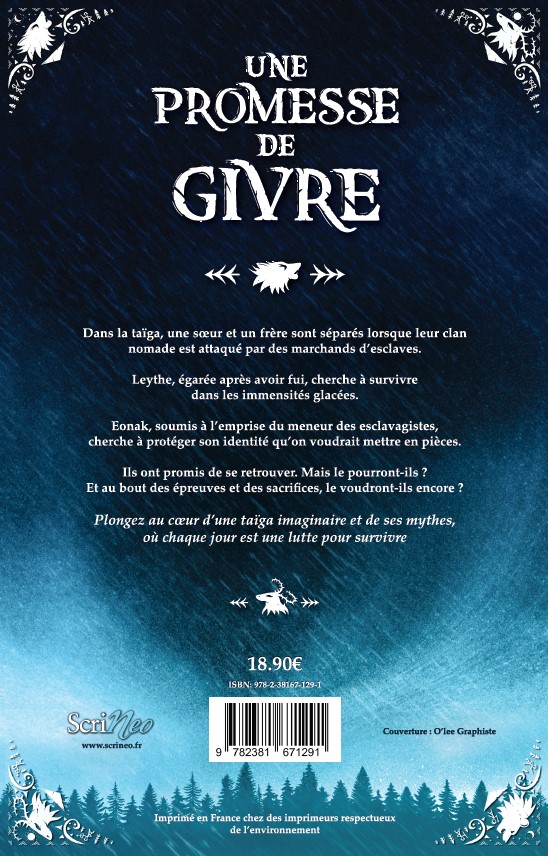 UNE PROMESSE DE GIVRE UNE PROMESSE DE GIVRE